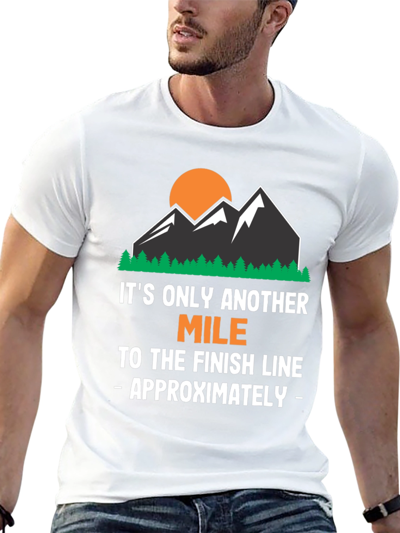 Motivational Running T-Shirt - Another Mile