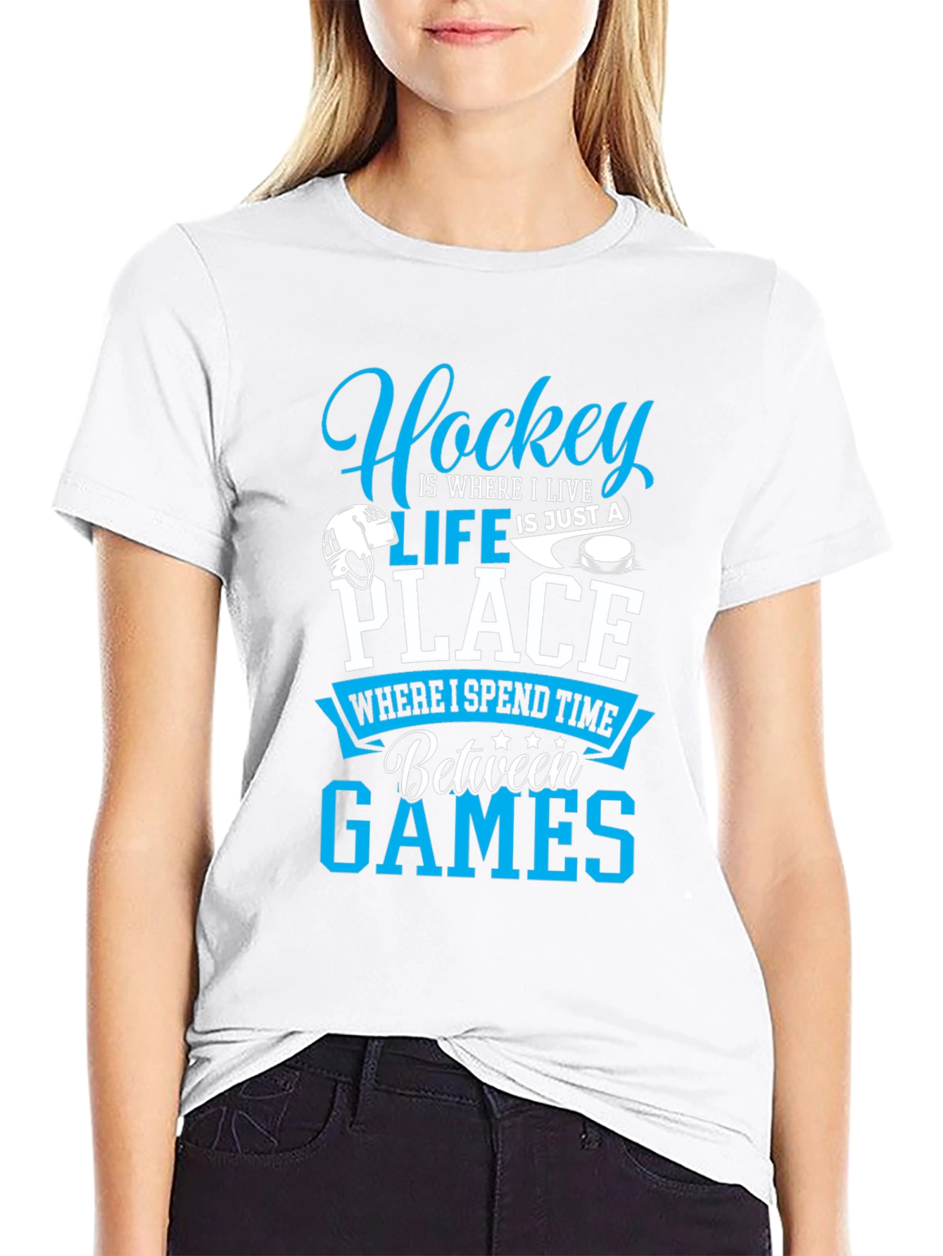 Hockey Is Where I Live T-Shirt
