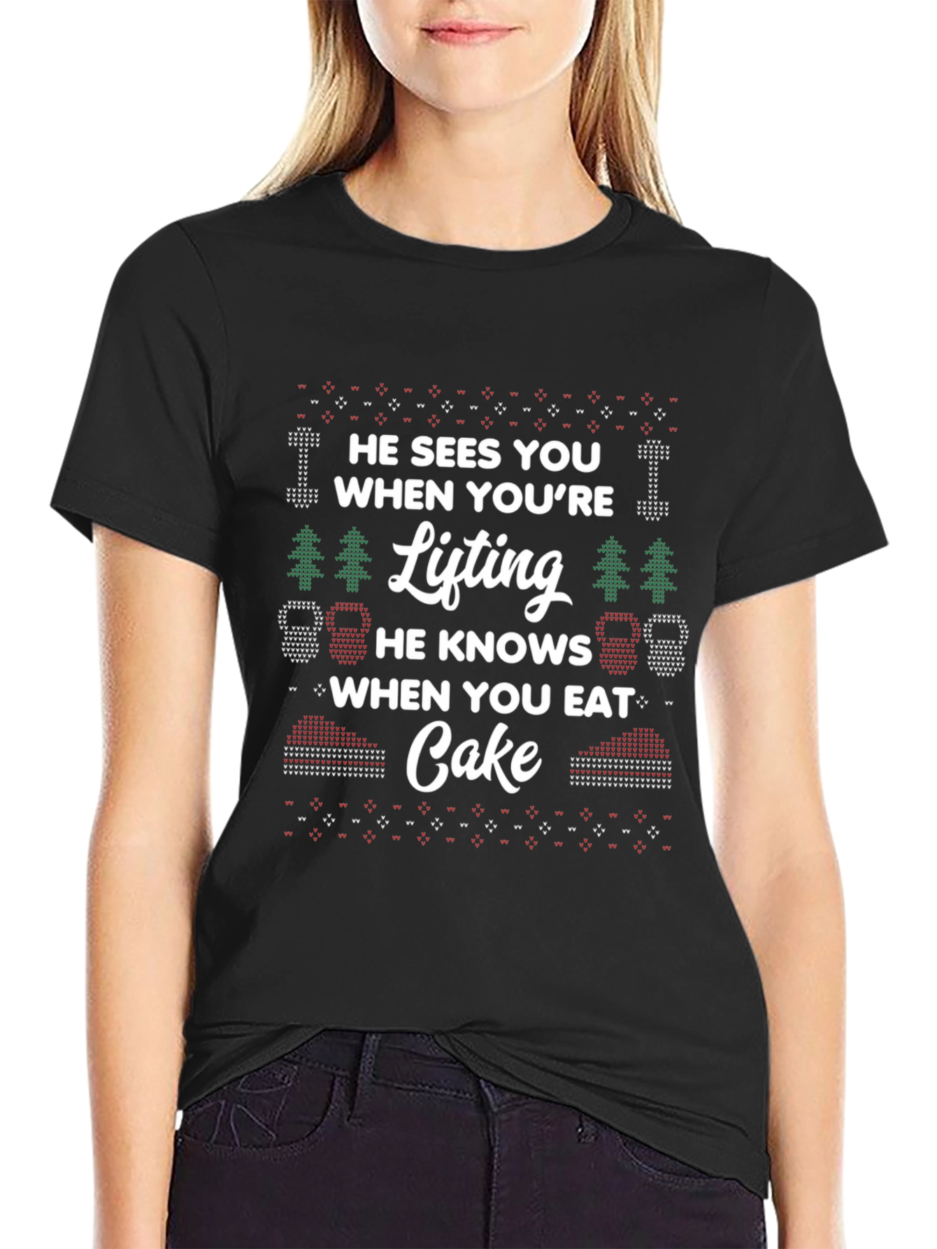 Funny Fitness Holiday T-Shirt