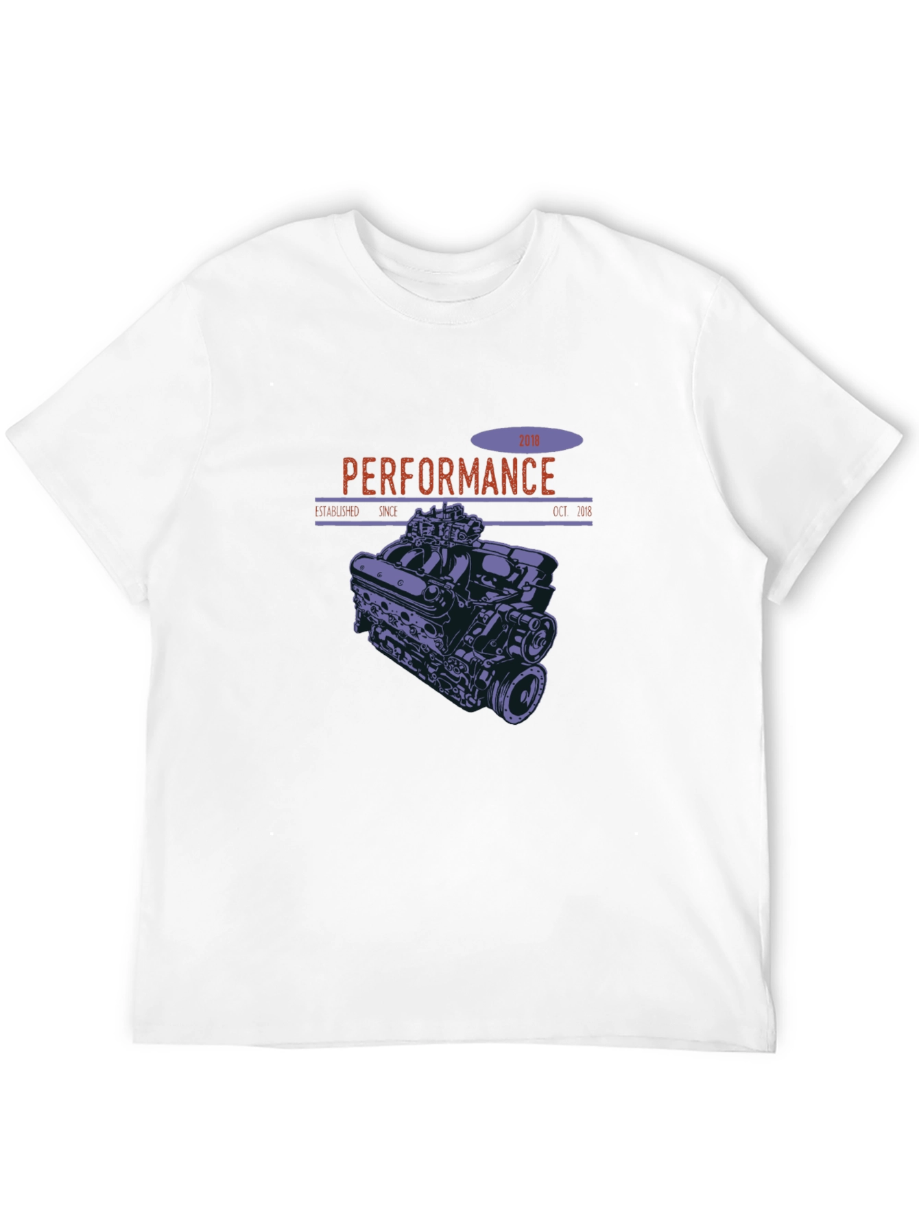 Performance Engine Graphic T-Shirt - Black