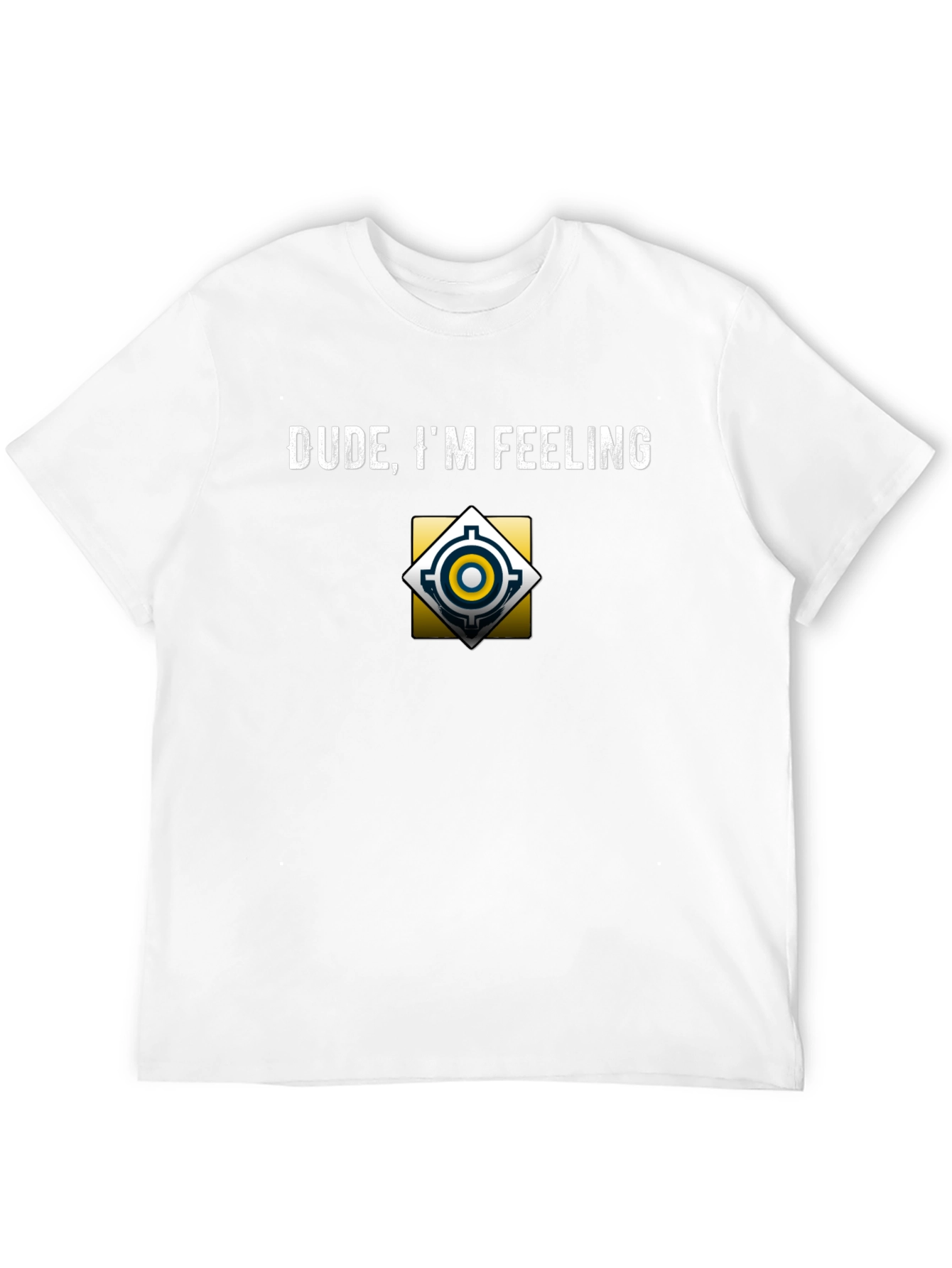 Dude Im Feeling Focused Black T-Shirt