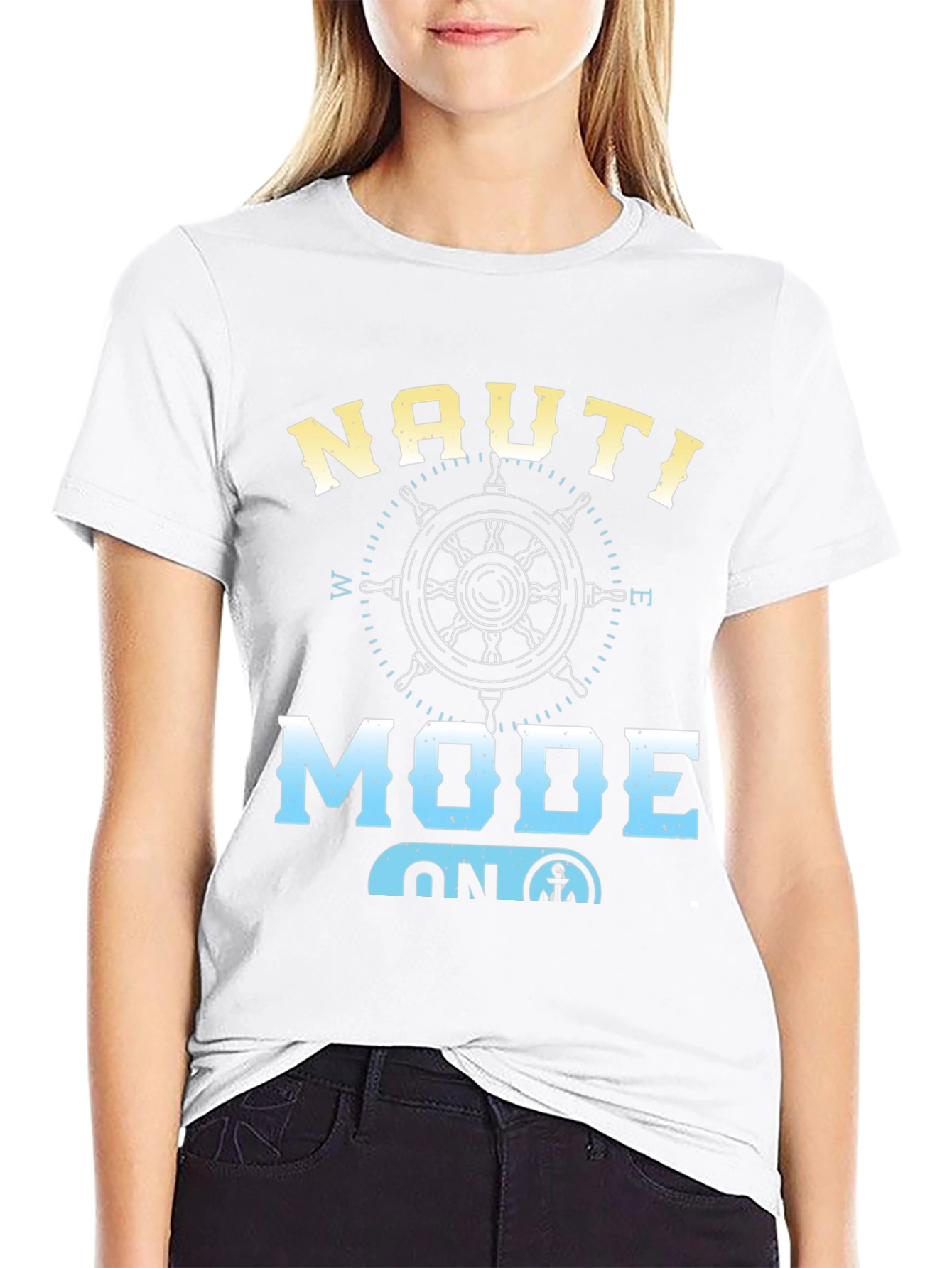 Nauti Mode On Graphic T-Shirt