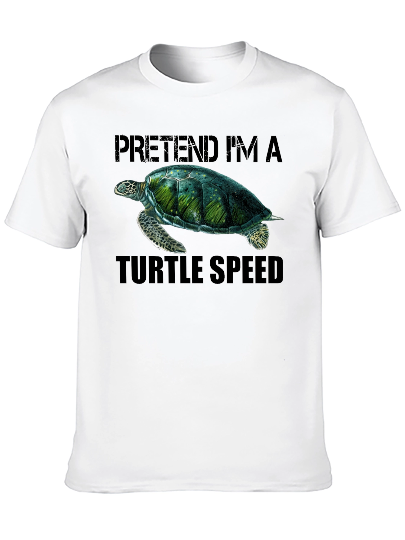 Pretend Im A Turtle Speed T-Shirt