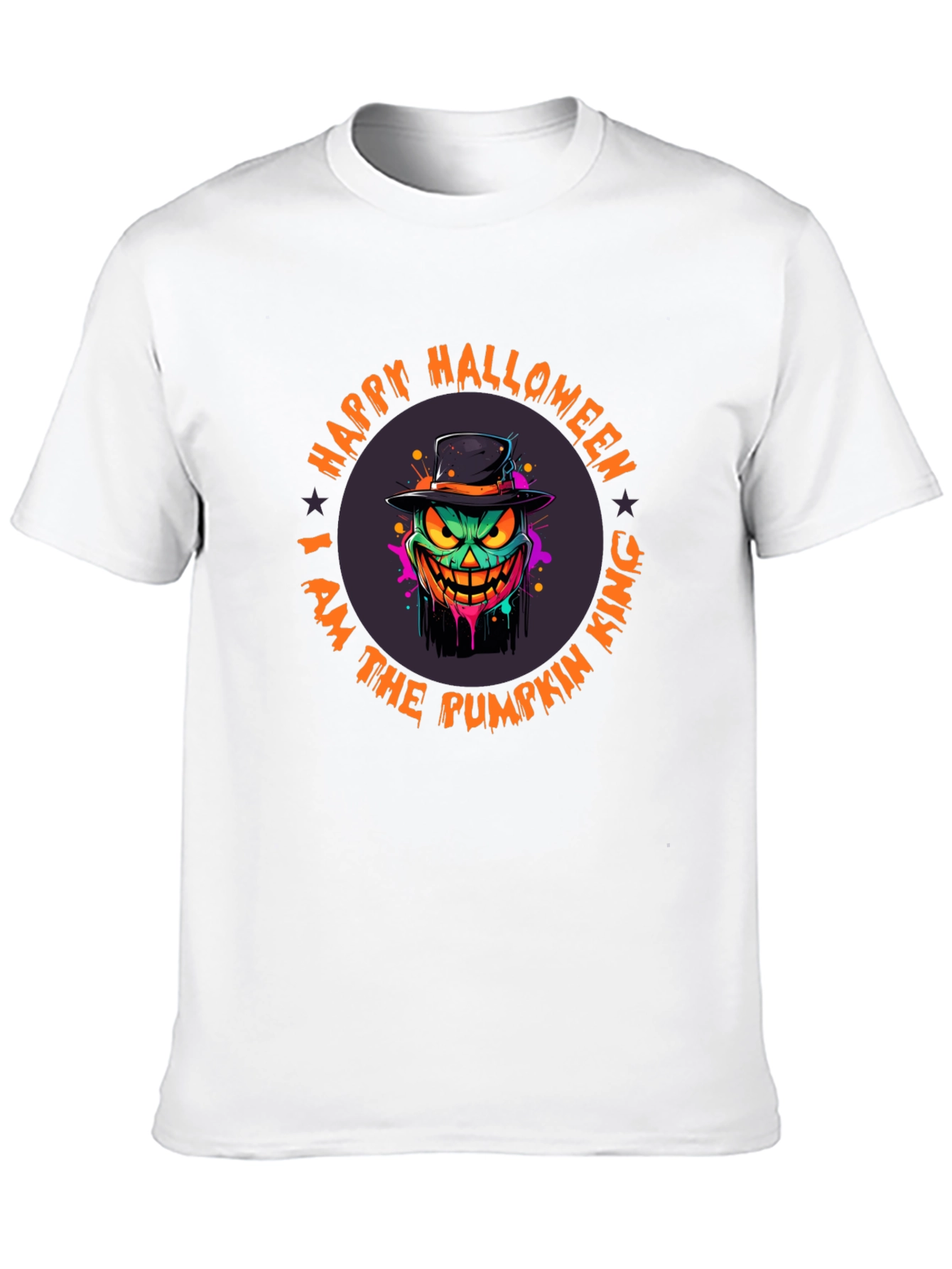 Happy Halloween Pumpkin King T-Shirt