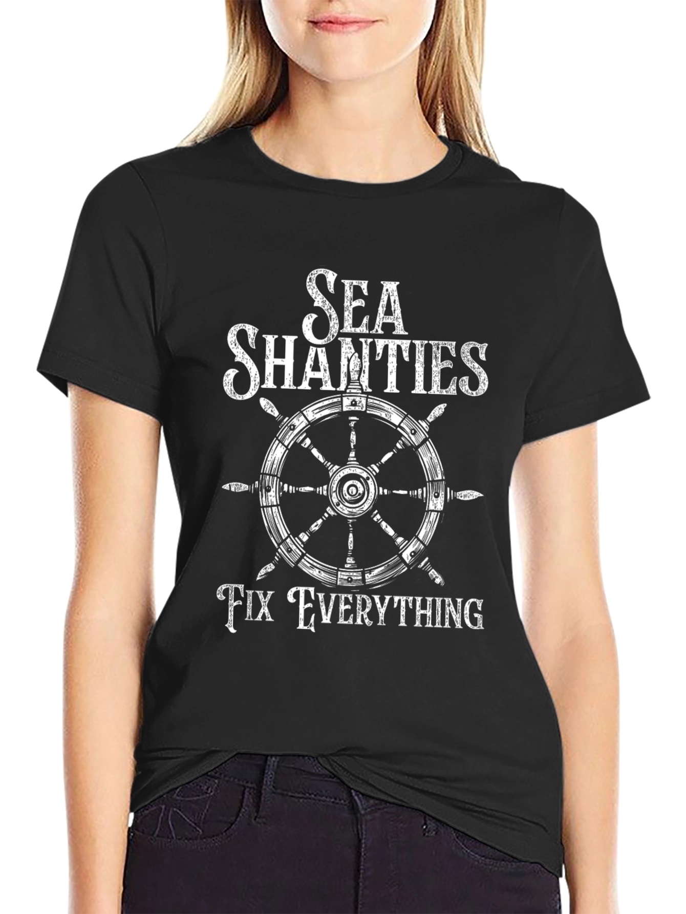 Sea Shanties Fix Everything Graphic Tee
