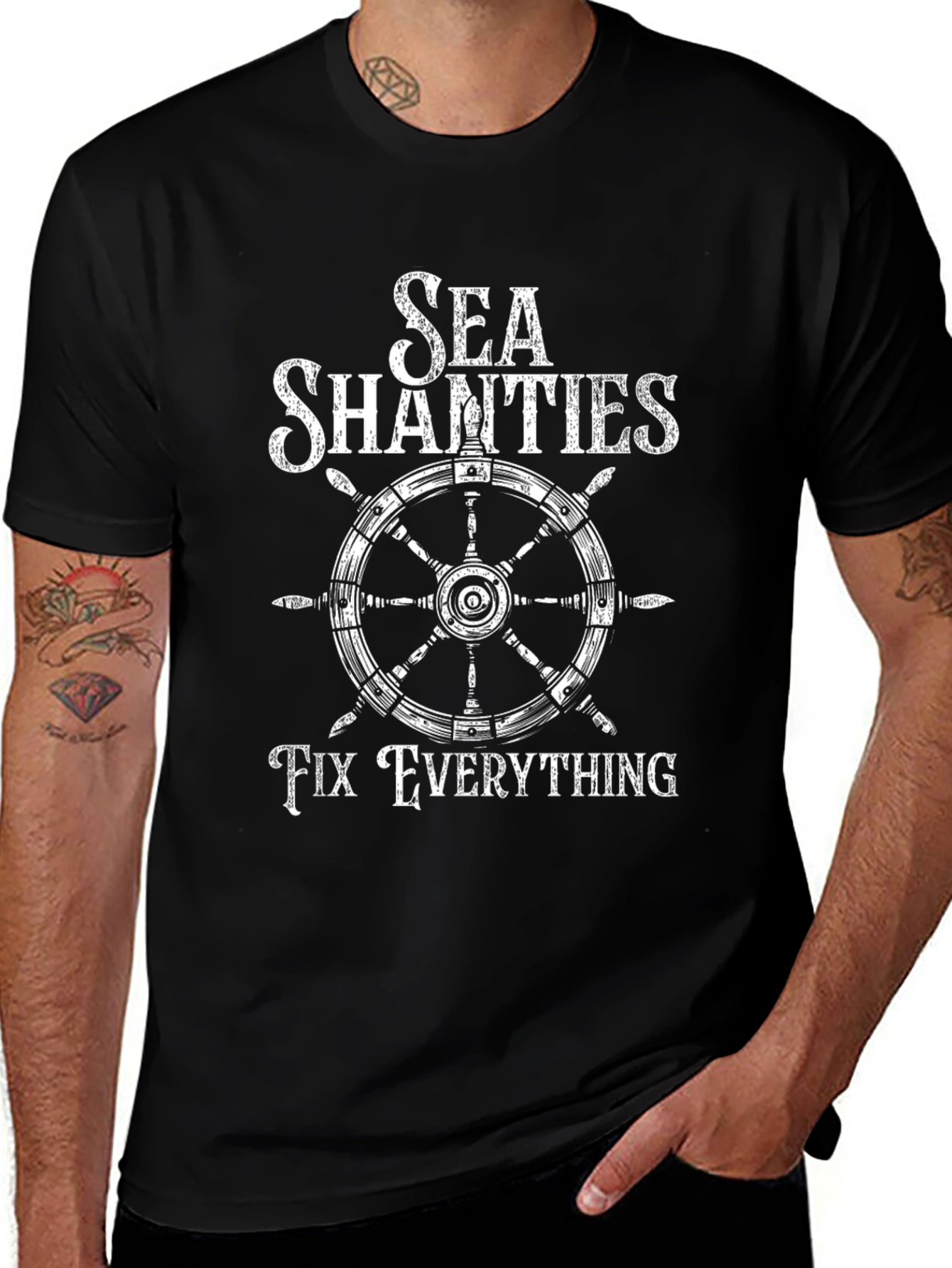 Sea Shanties Fix Everything Graphic Tee