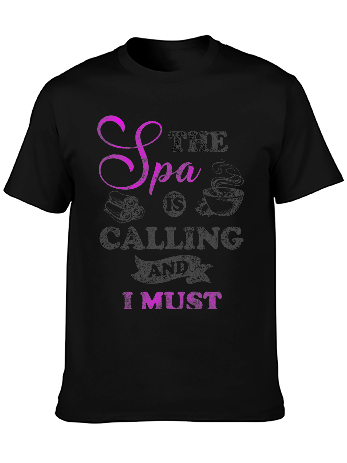 Spa Calling T-Shirt - Relax & Unwind