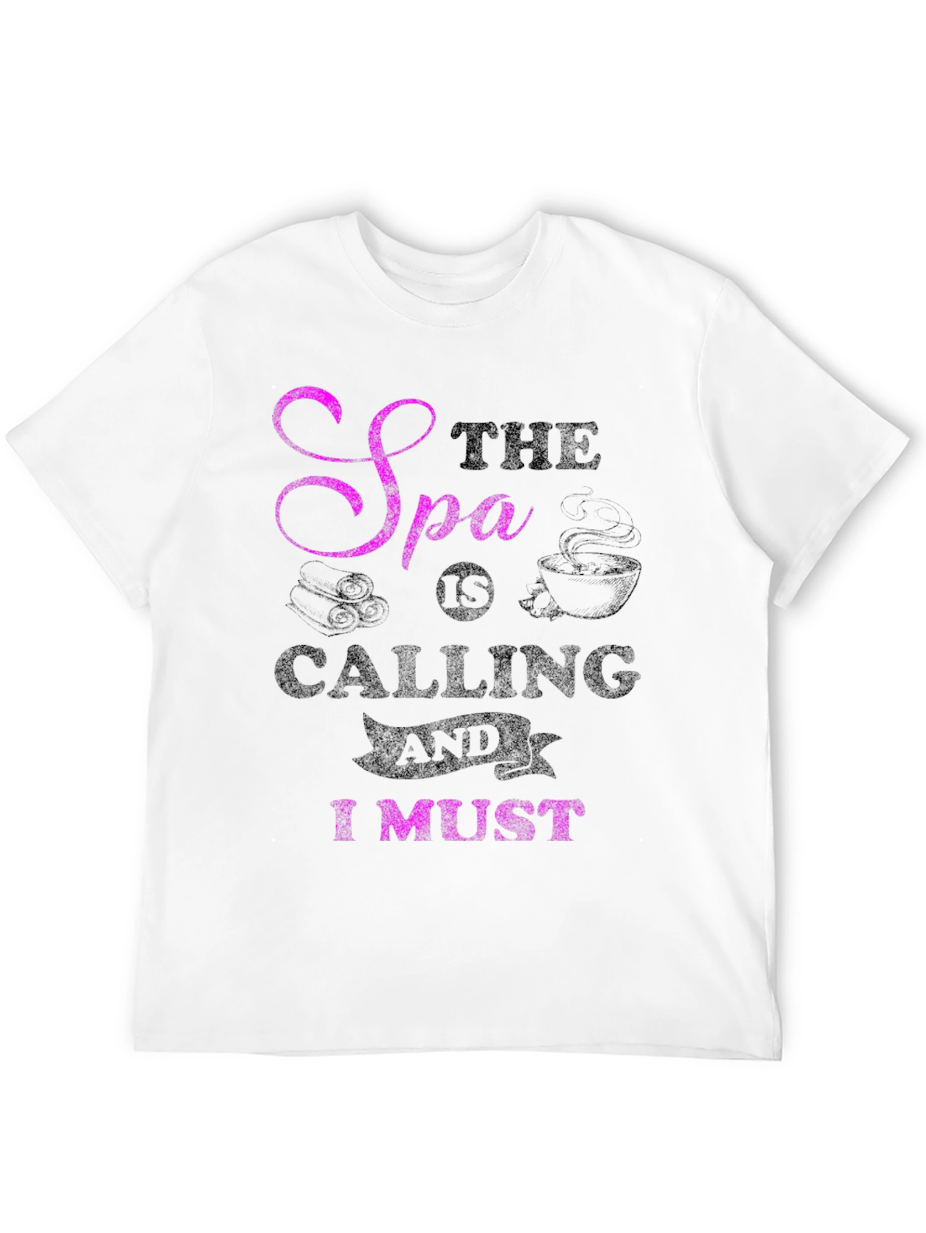 Spa Calling T-Shirt - Relax & Unwind