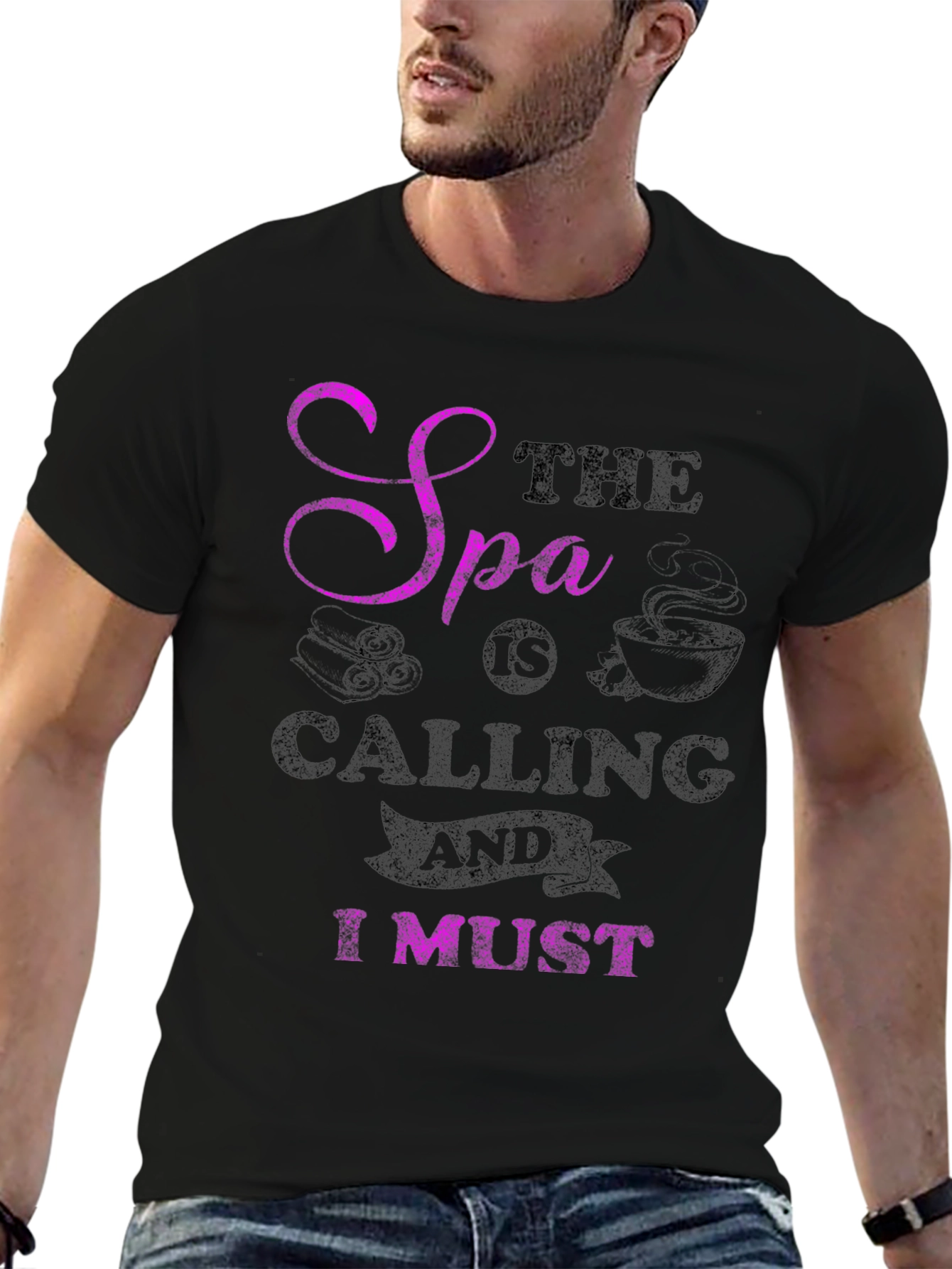 Spa Calling T-Shirt - Relax & Unwind