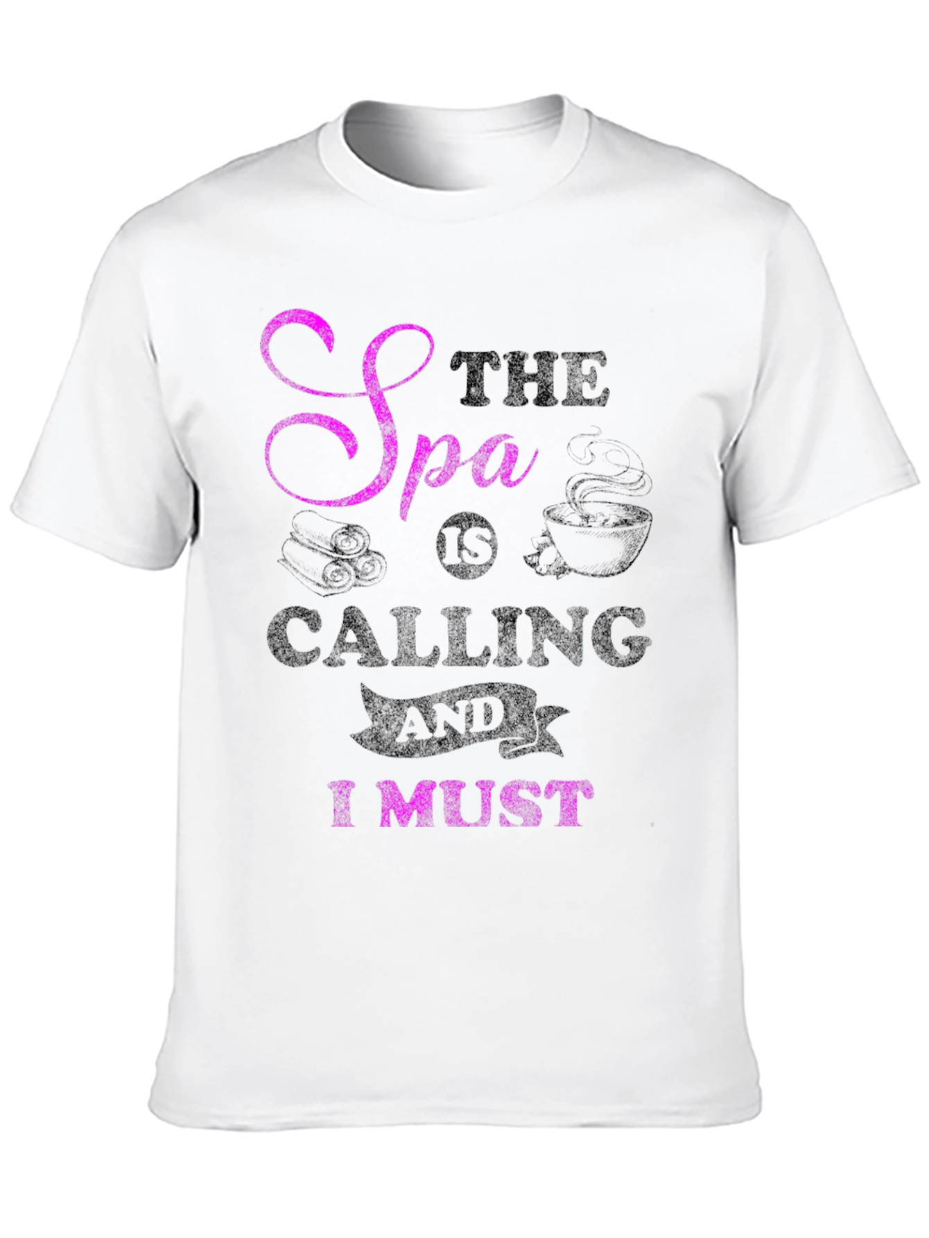 Spa Calling T-Shirt - Relax & Unwind