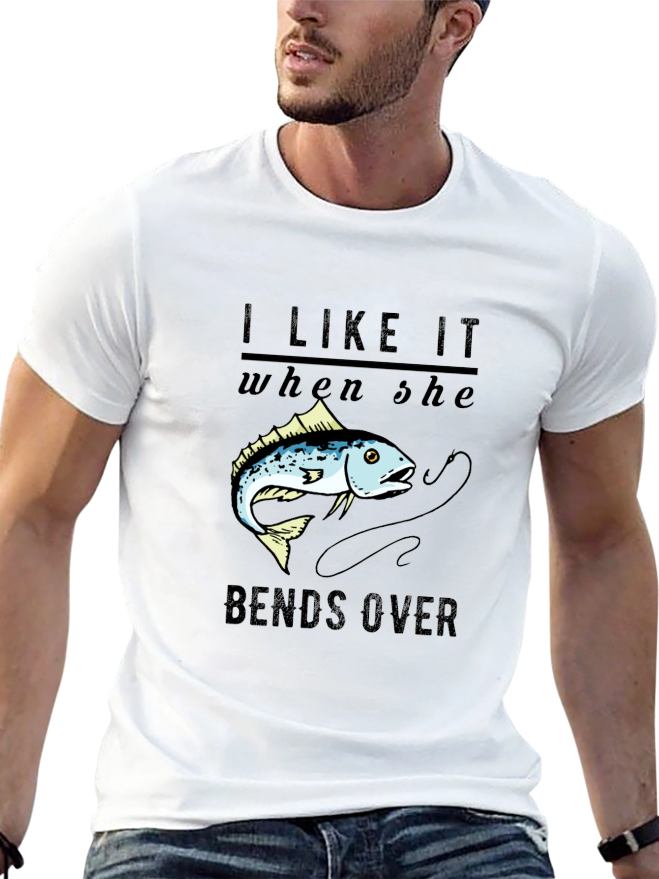 I Like It When She Bends Over Fishing T-Shirt
