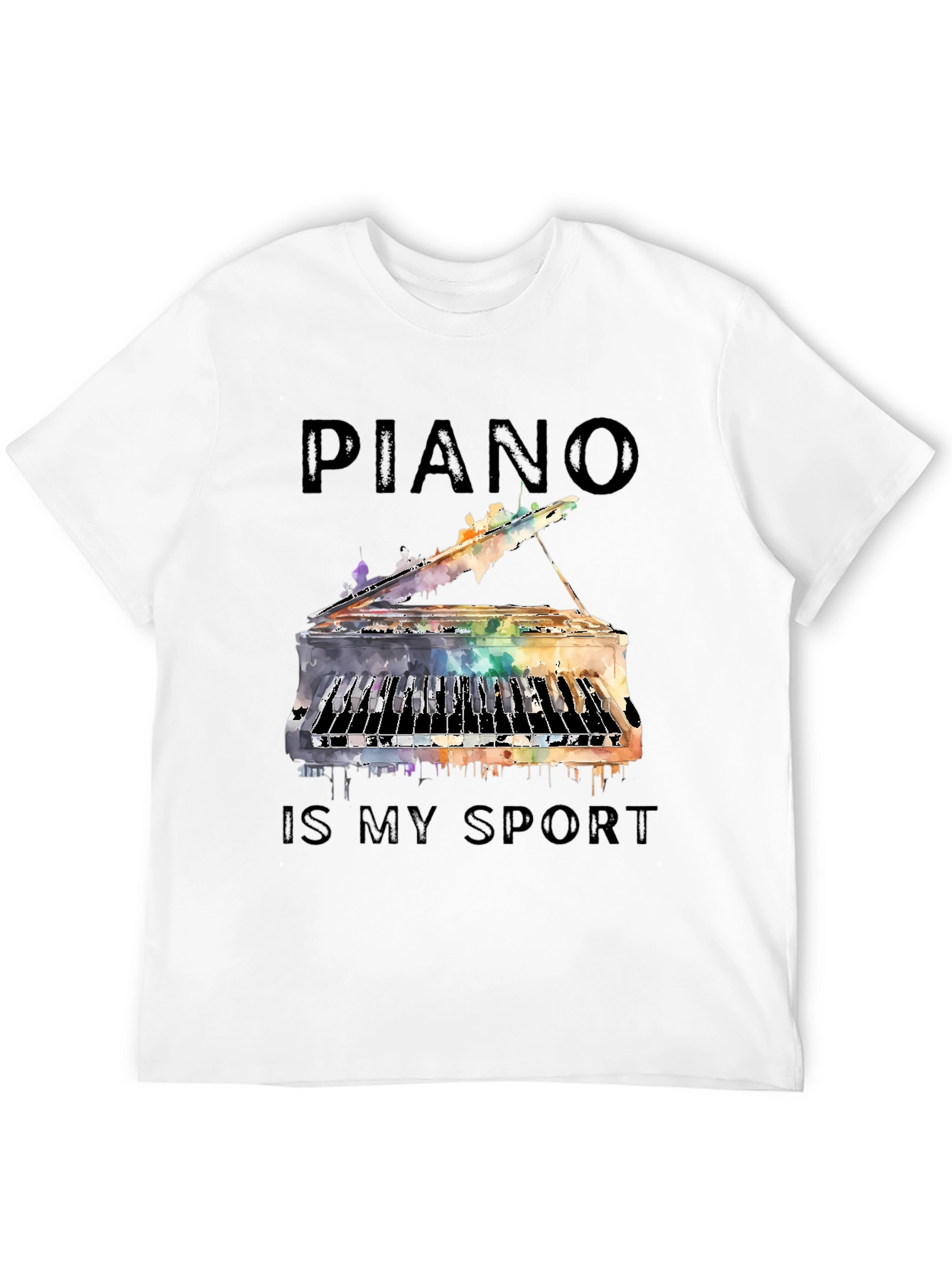 Piano is My Sport Graphic Tee