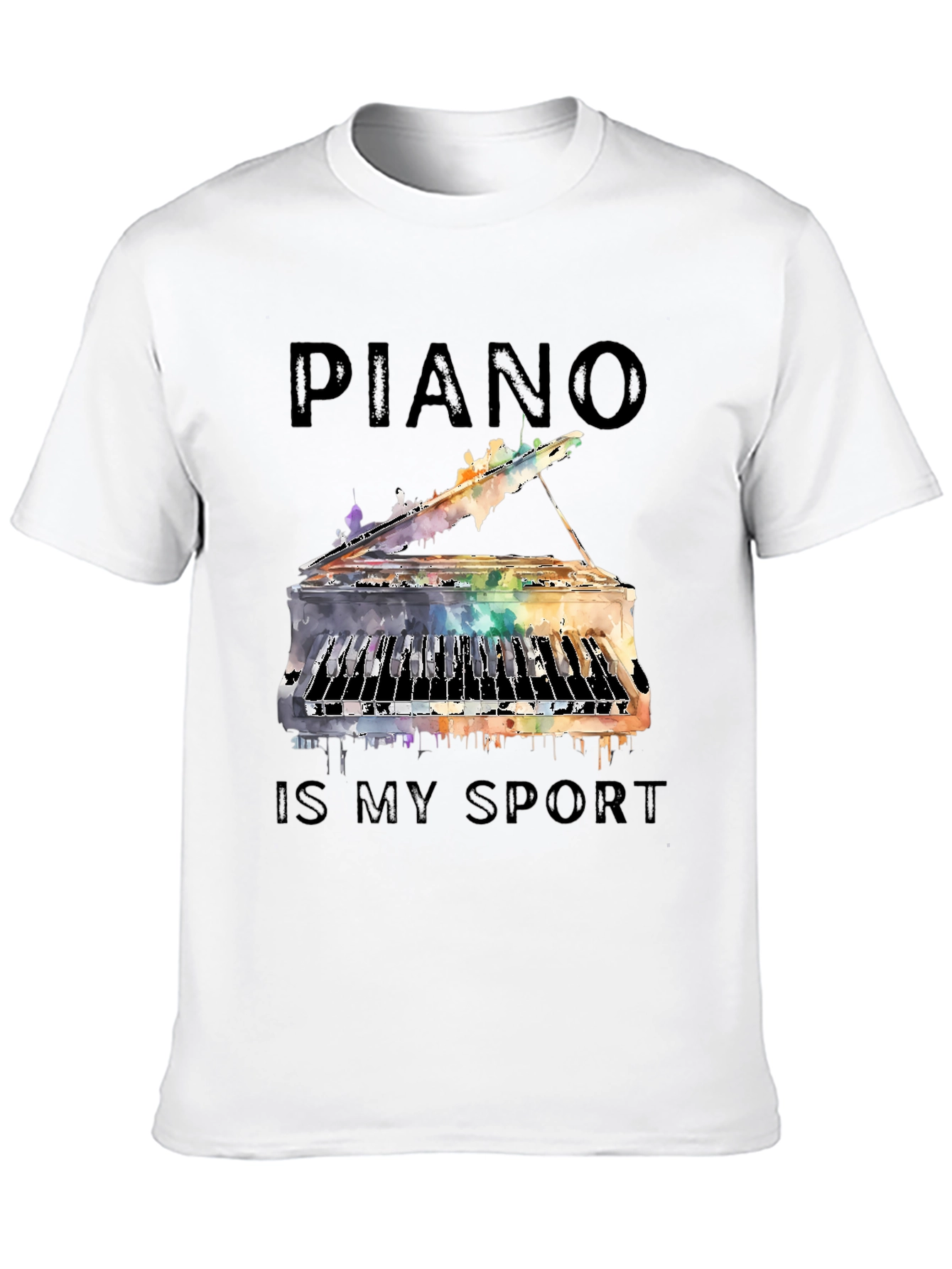 Piano is My Sport Graphic Tee