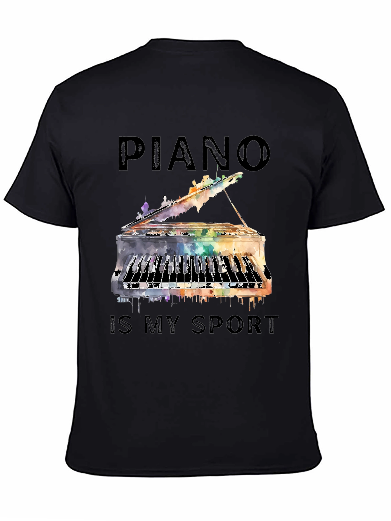 Piano is My Sport Graphic Tee