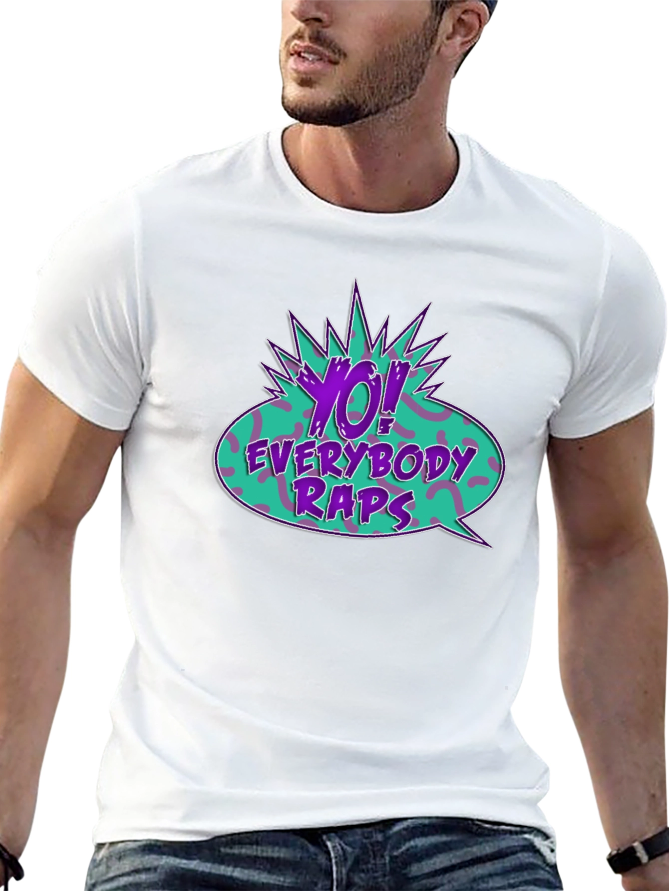 Yo! Everybody Raps Graphic Tee