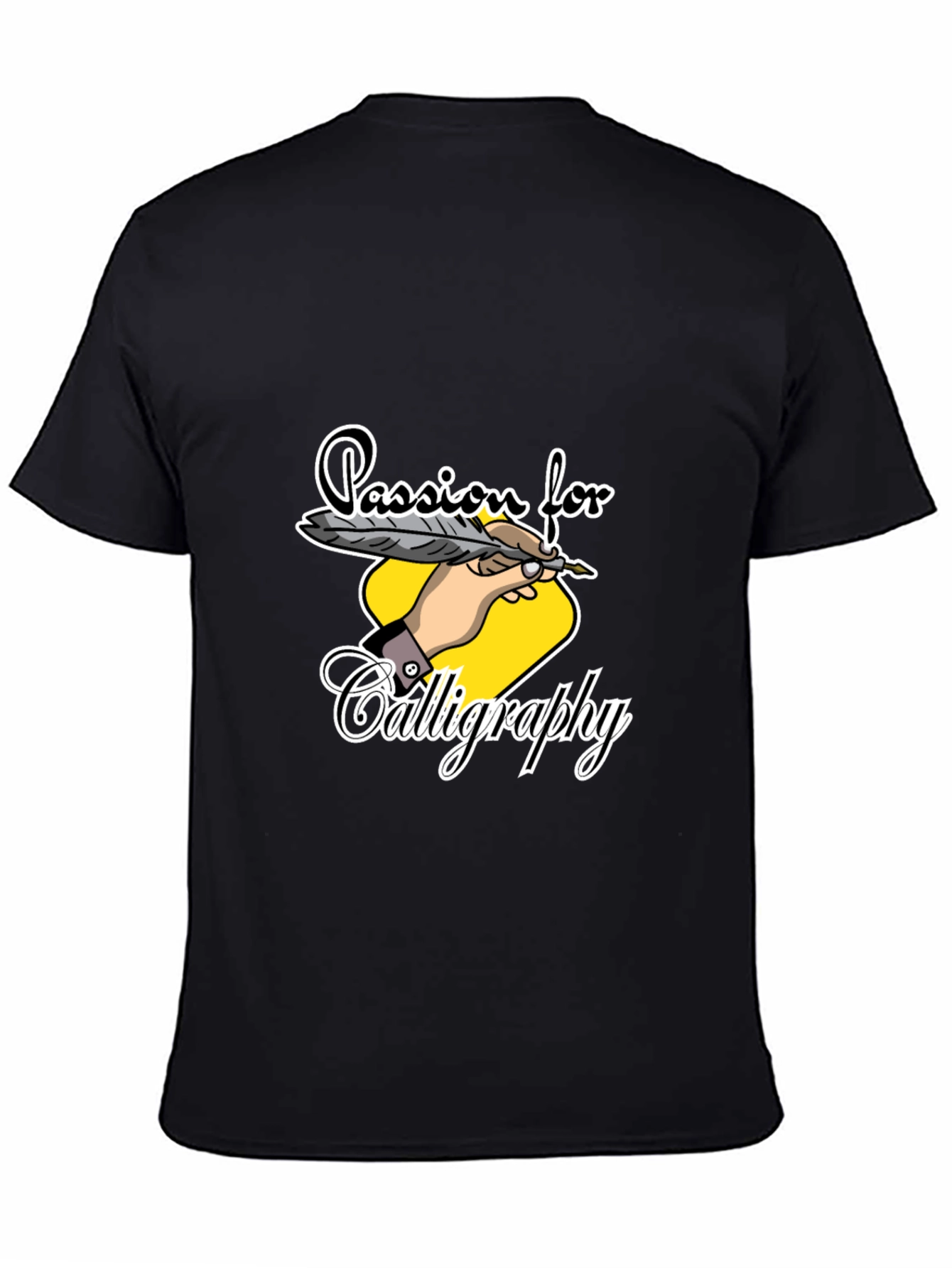 Passion for Calligraphy T-Shirt - Classic Black Tee