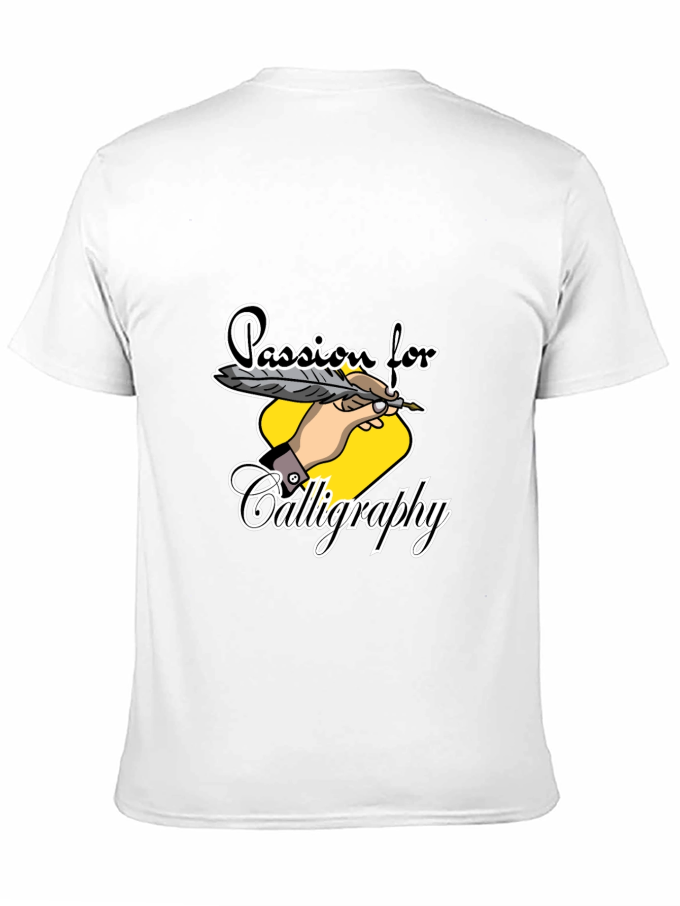 Passion for Calligraphy T-Shirt - Classic Black Tee