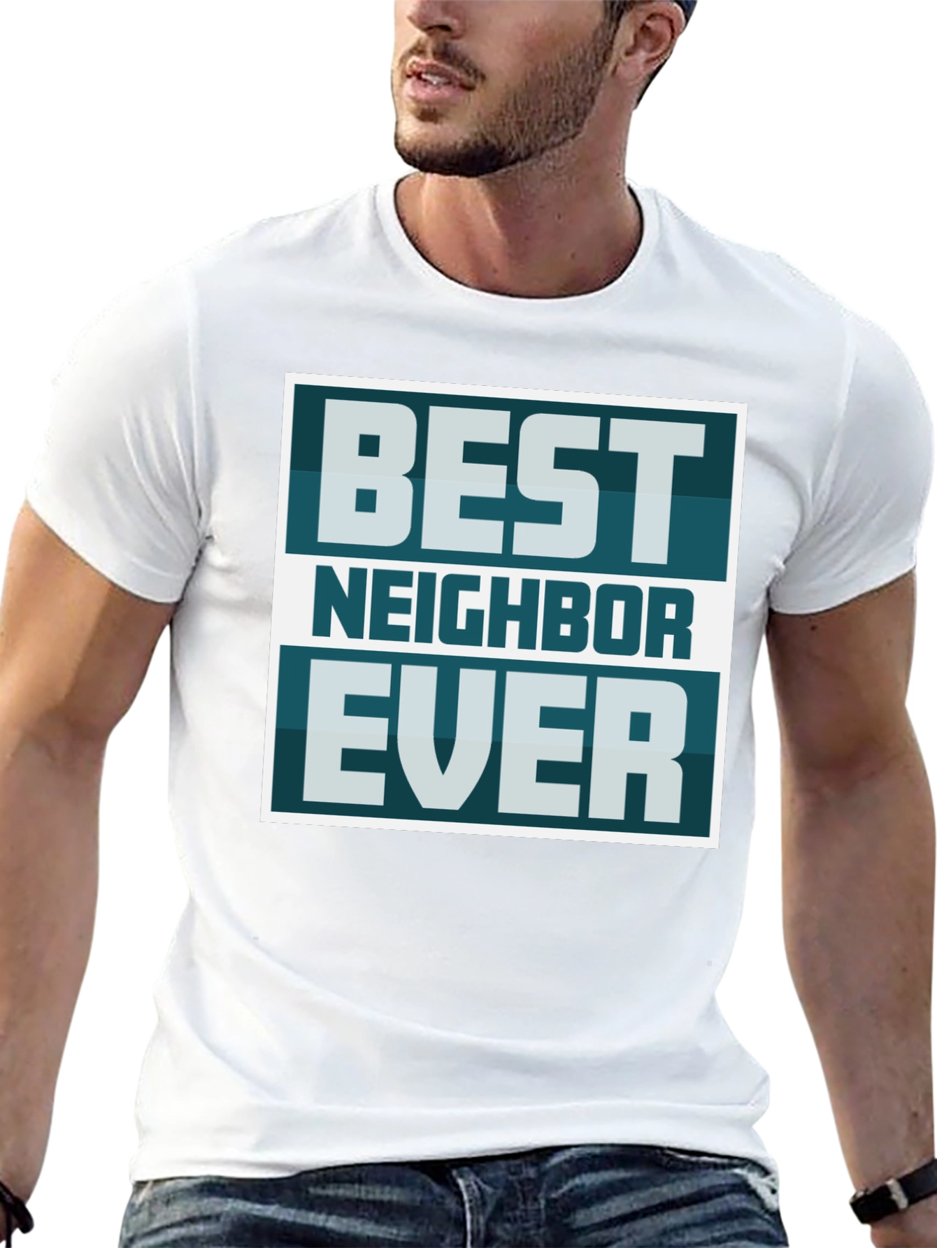Best Neighbor Ever Graphic Tee