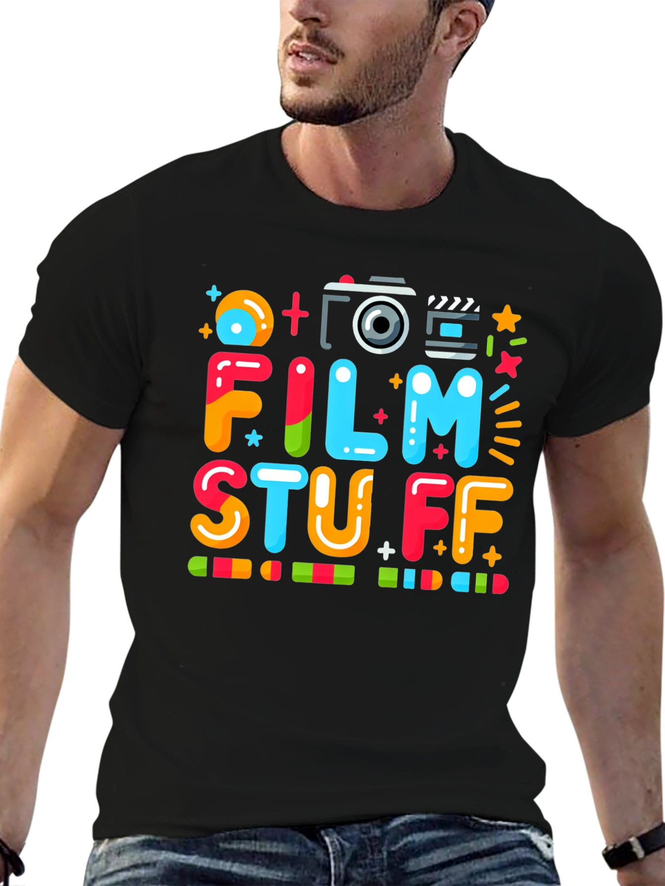 Film Stuff Graphic Tee - Movie Lover T-Shirt