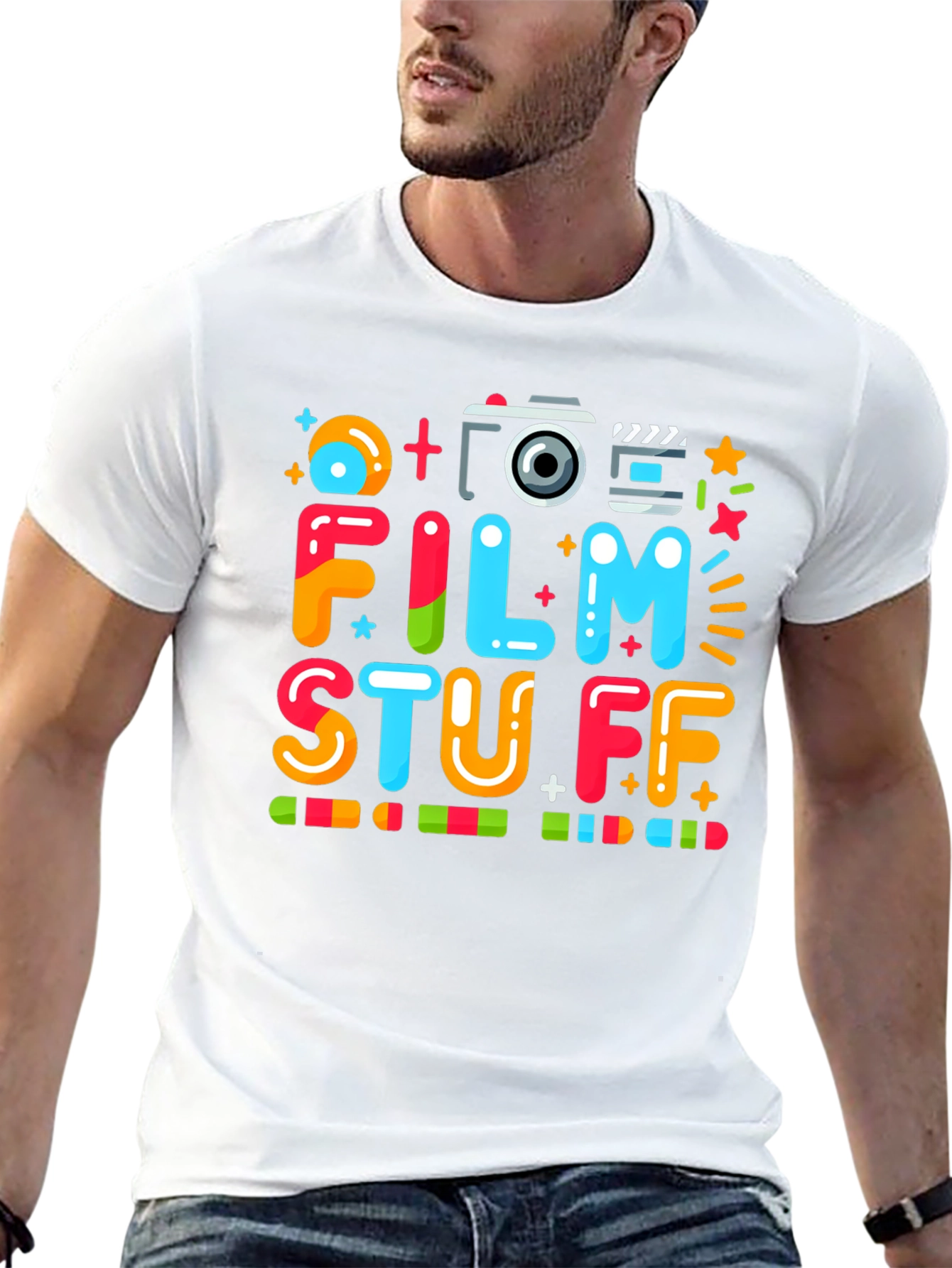 Film Stuff Graphic Tee - Movie Lover T-Shirt