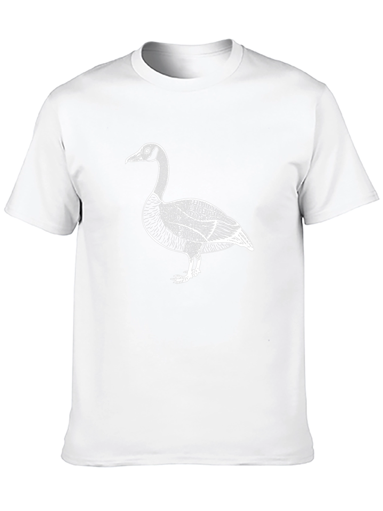 Goose Graphic Black T-Shirt - Wildlife Tee