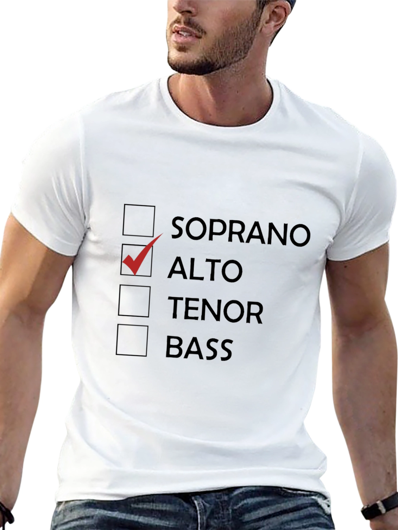 Alto Singer T-Shirt - Voice Part Tee