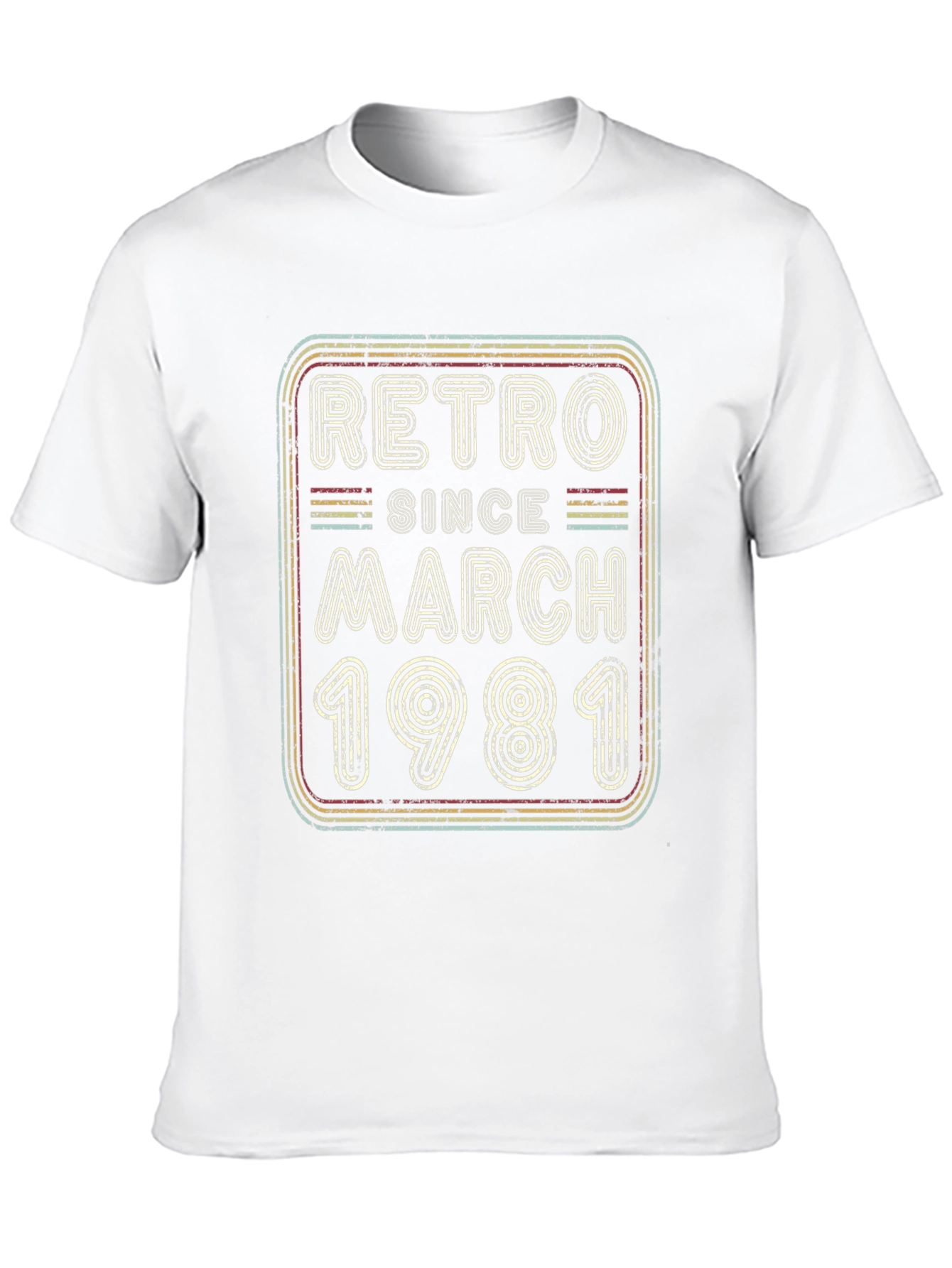 Retro Since March 1981 Graphic T-Shirt