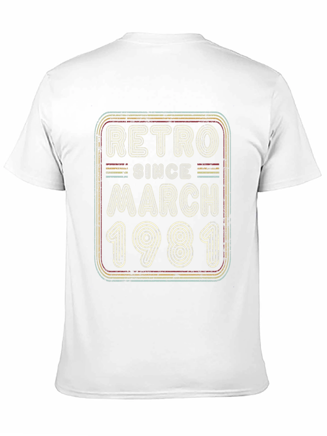 Retro Since March 1981 Graphic T-Shirt