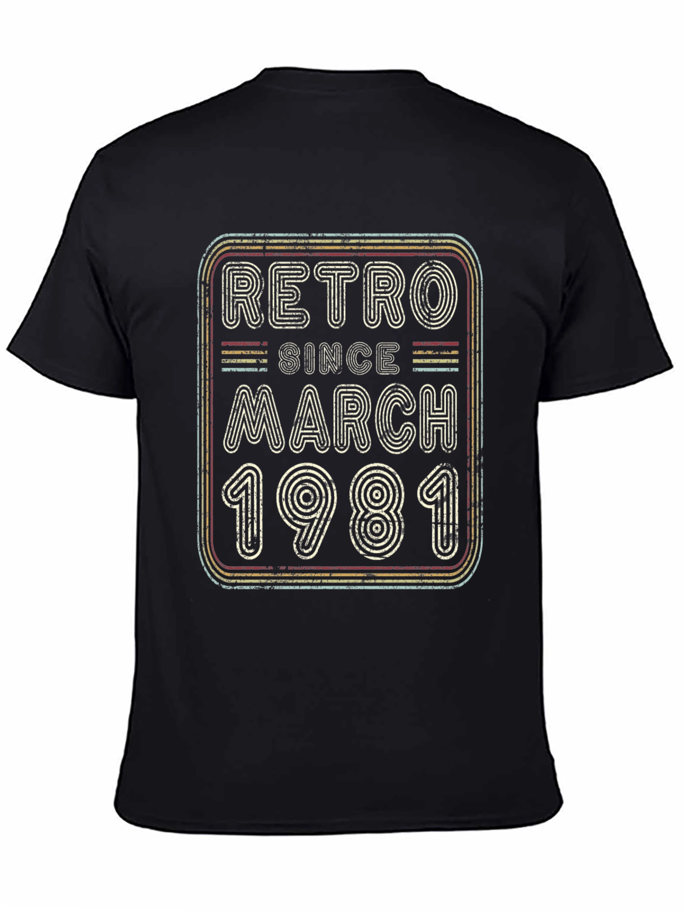 Retro Since March 1981 Graphic T-Shirt