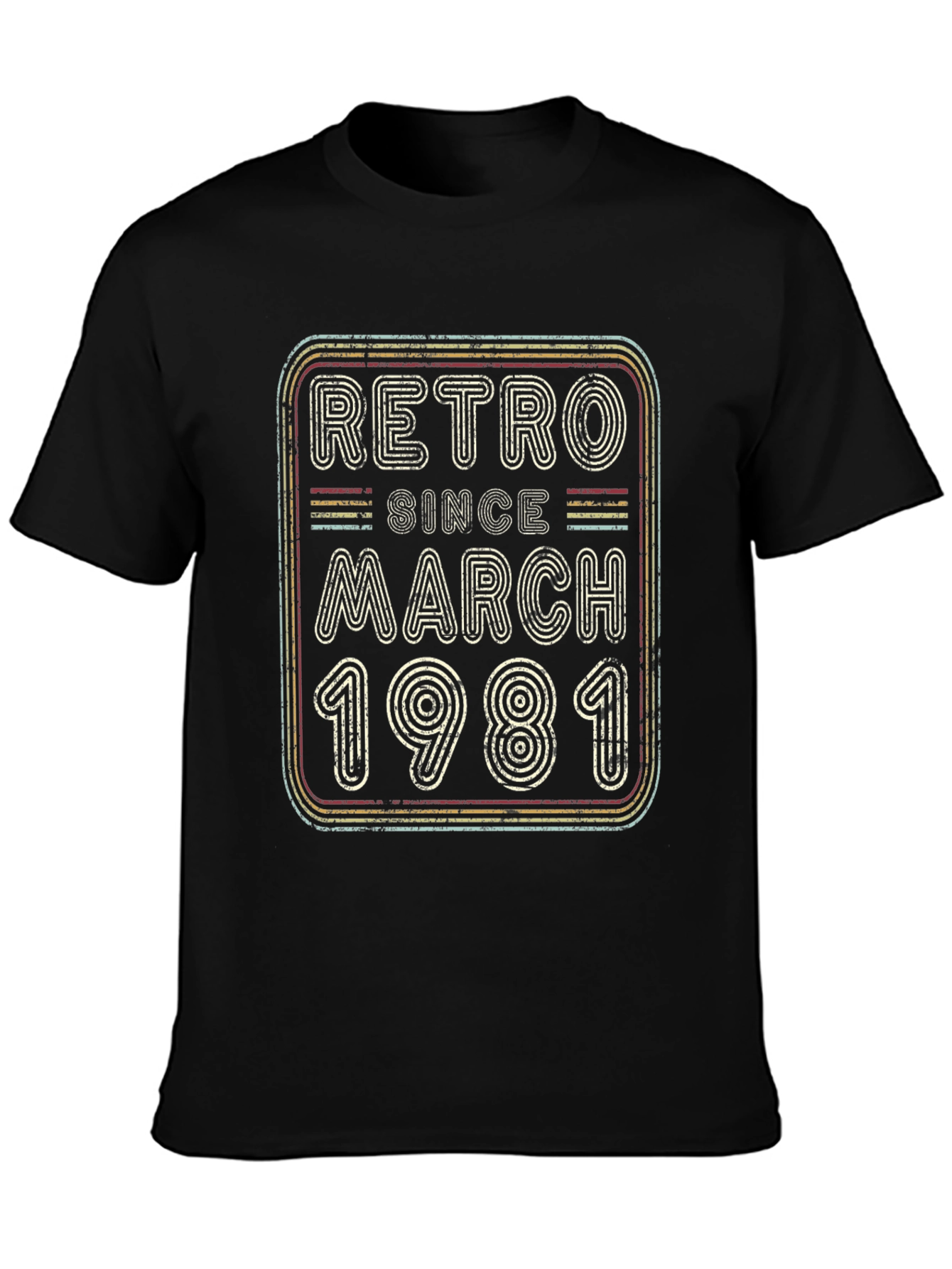 Retro Since March 1981 Graphic T-Shirt