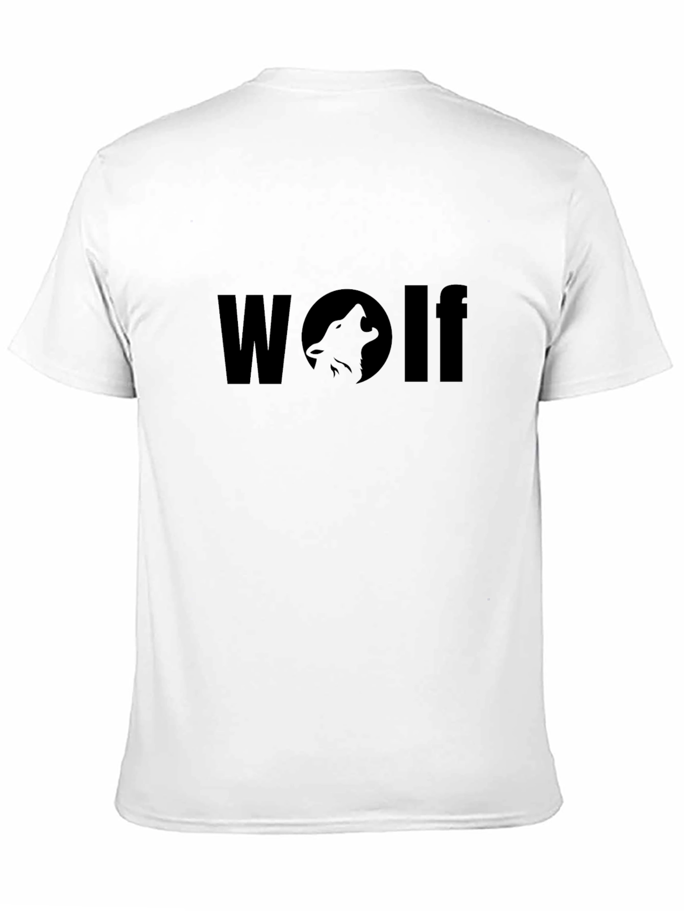 Black Wolf Graphic Tee - Urban Style