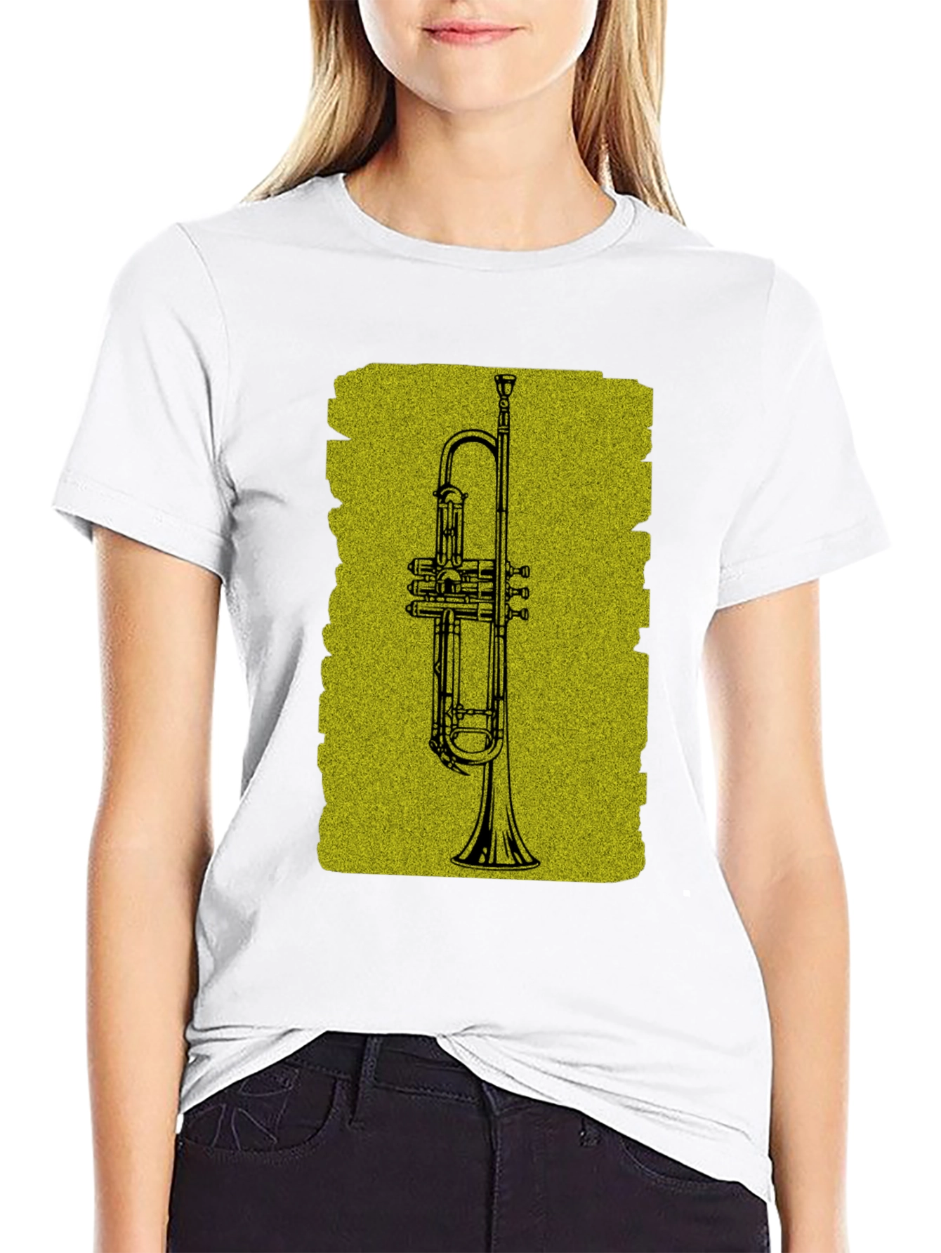 Trumpet Graphic T-Shirt - Musician Tee