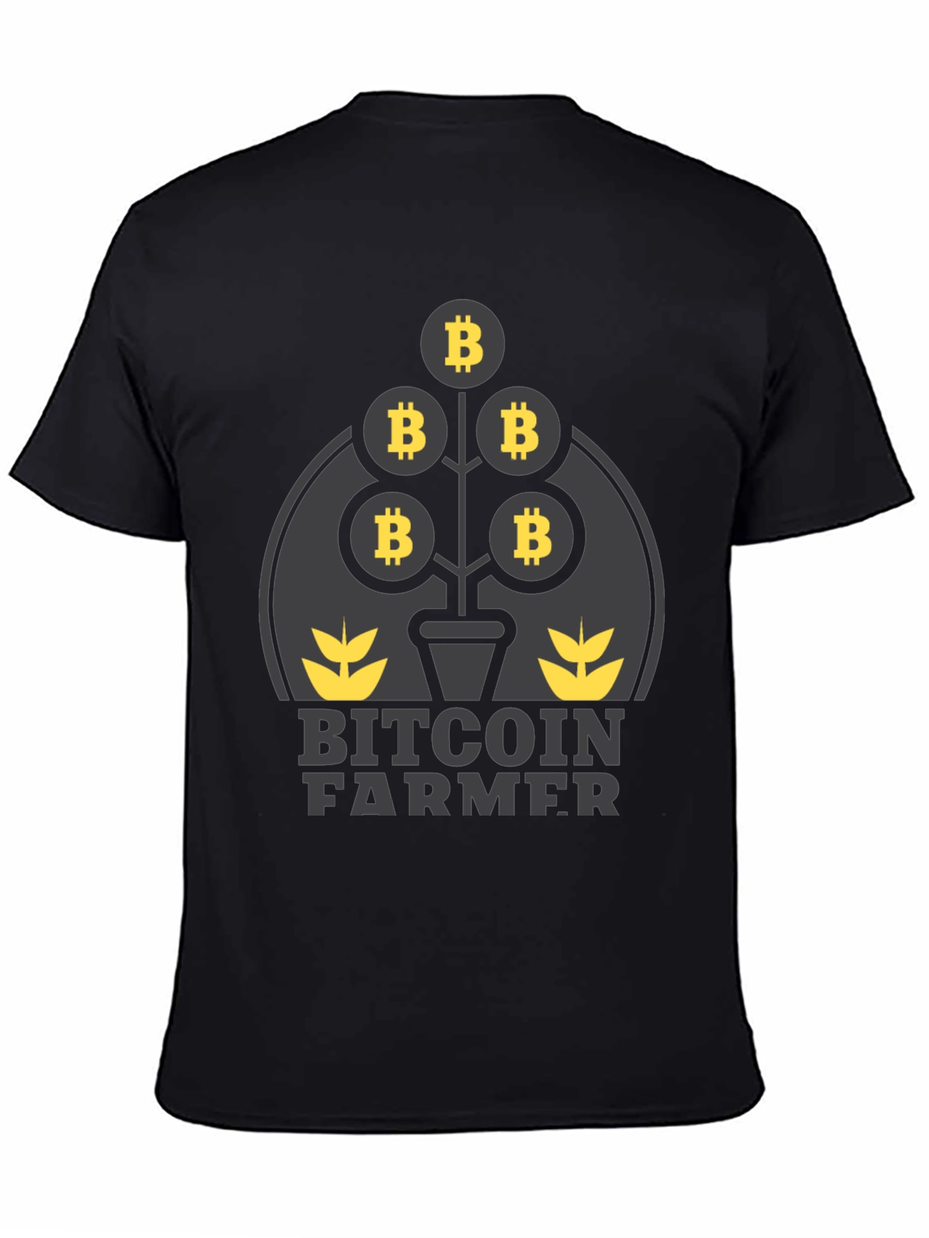 Bitcoin Farmer Graphic T-Shirt