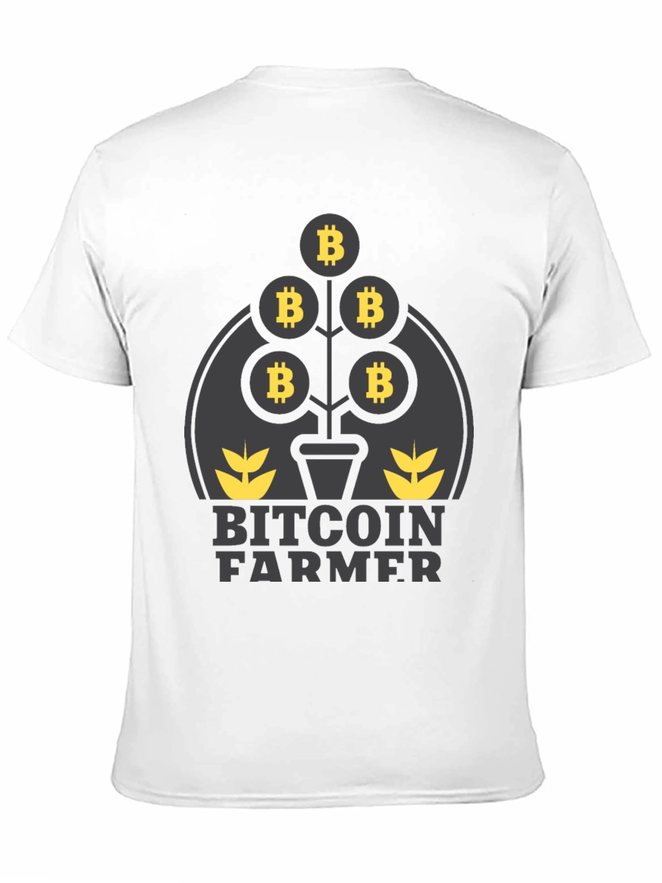 Bitcoin Farmer Graphic T-Shirt
