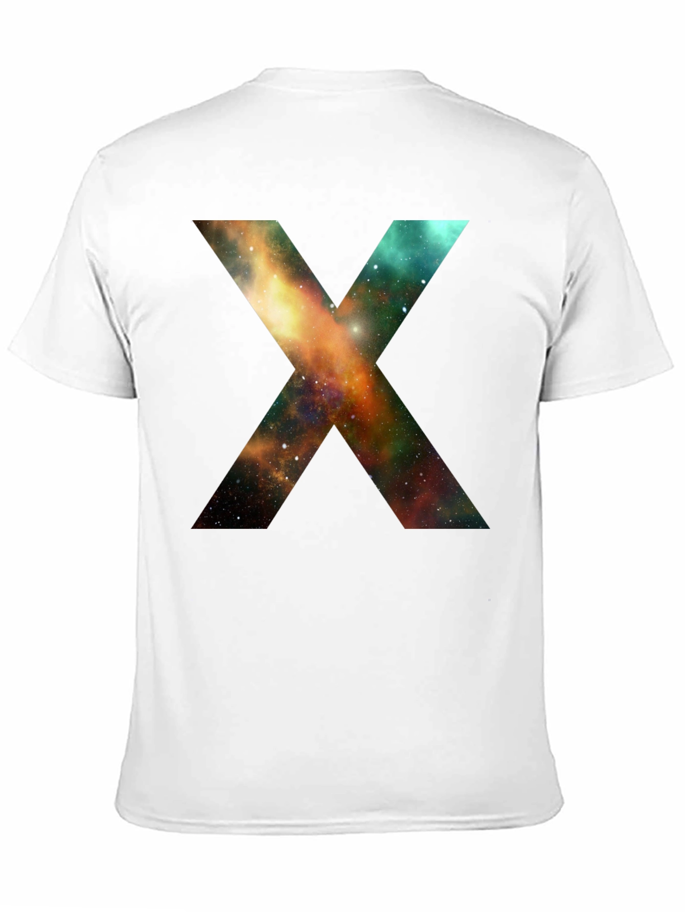 Galaxy X T-Shirt - Black Cotton Blend Tee