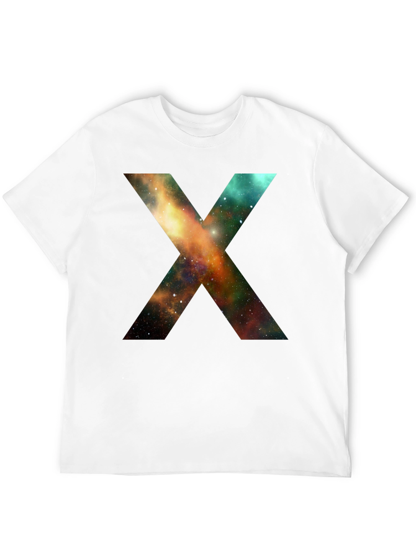 Galaxy X T-Shirt - Black Cotton Blend Tee