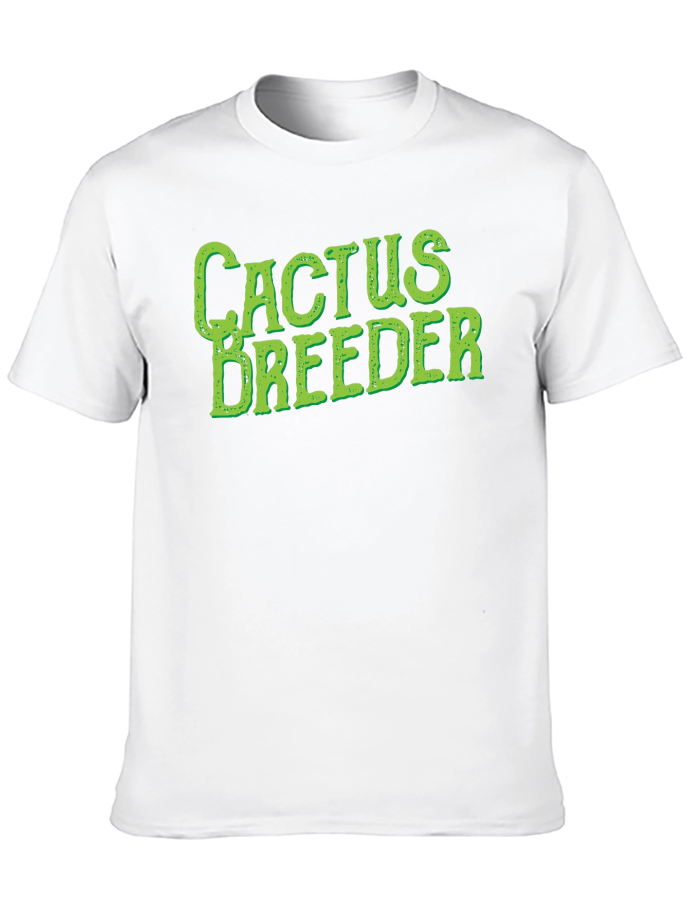 Cactus Breeder Graphic Tee - Novelty T-Shirt