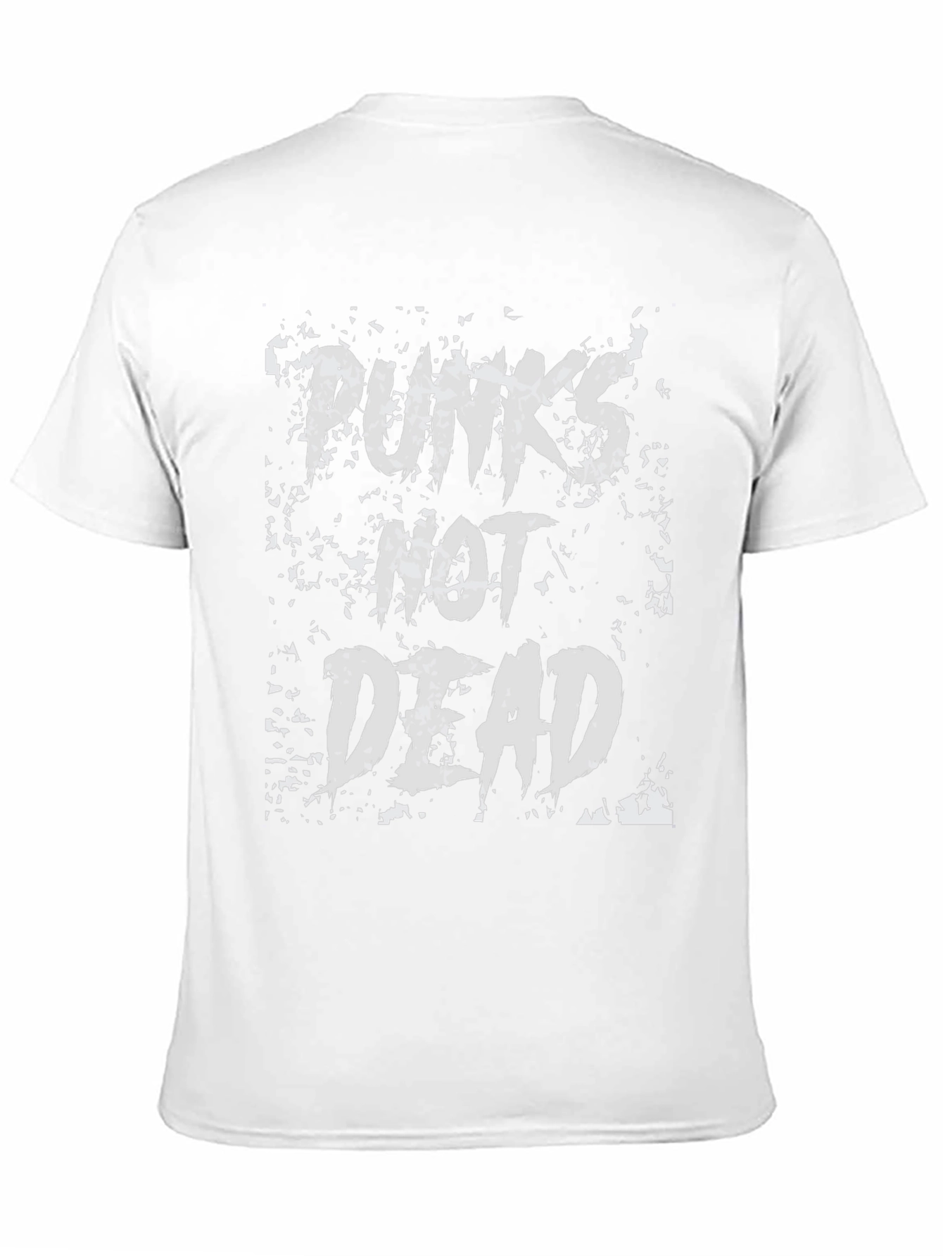 Punks Not Dead Graphic T-Shirt - Black Cotton Tee