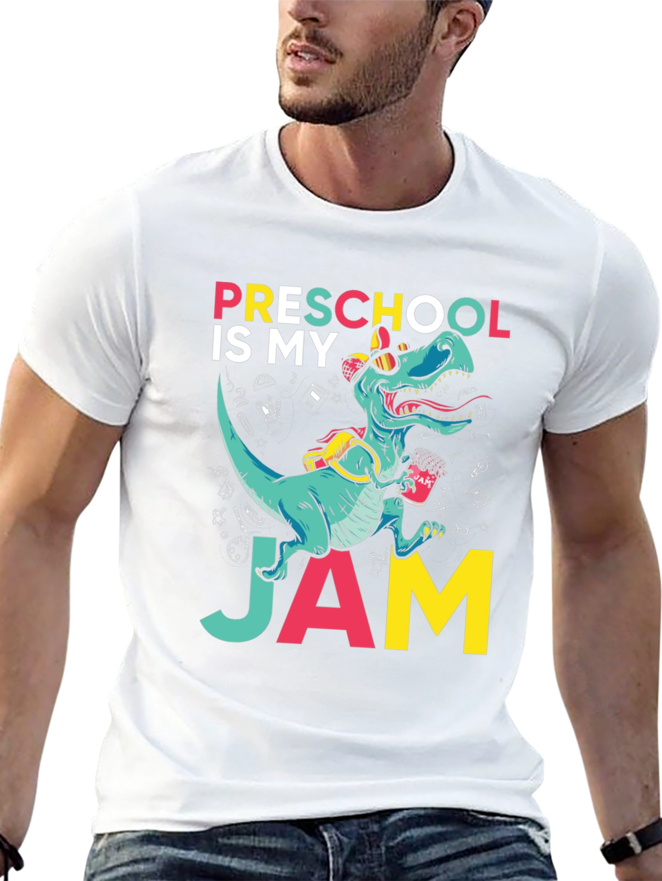 Preschool Dinosaur Graphic T-Shirt