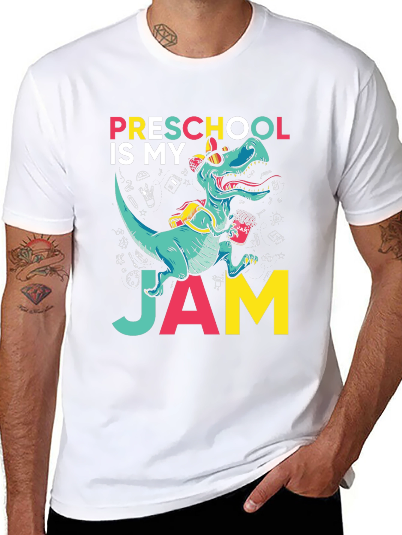 Preschool Dinosaur Graphic T-Shirt