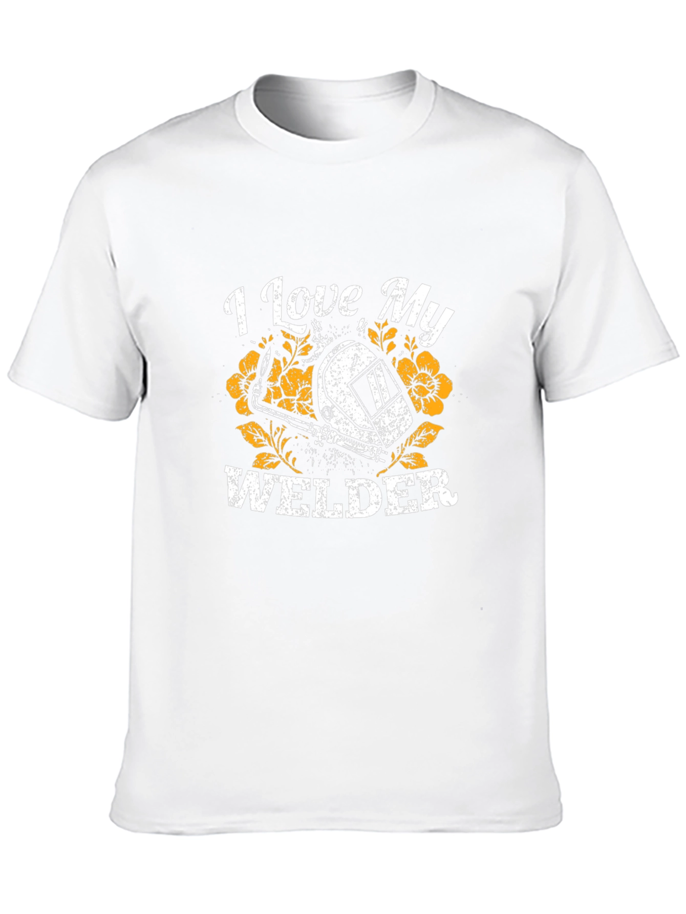 I Love My Welder Graphic T-Shirt - Black
