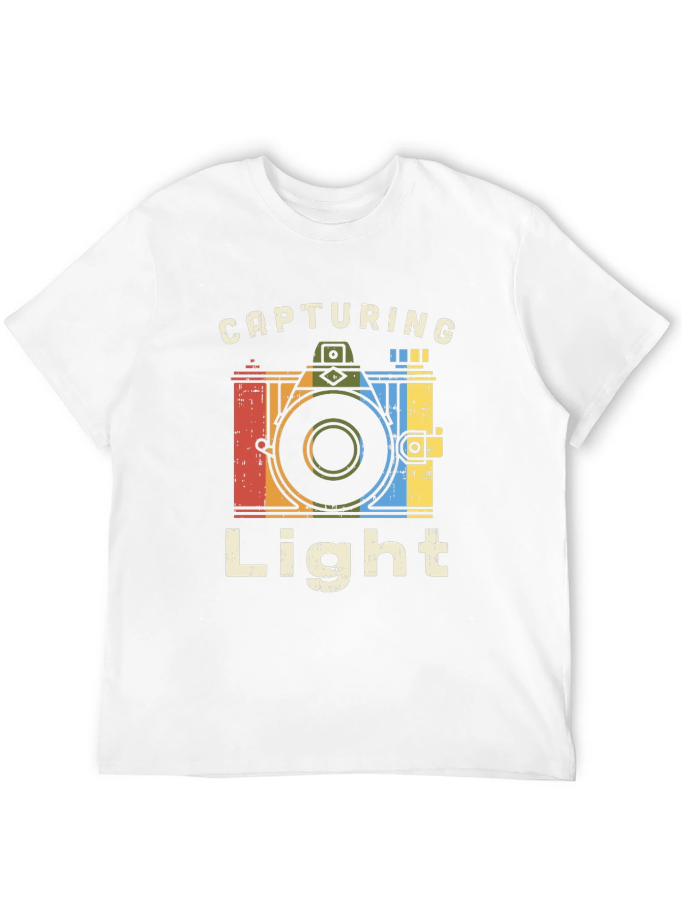 Capturing Light Retro Camera Graphic Tee
