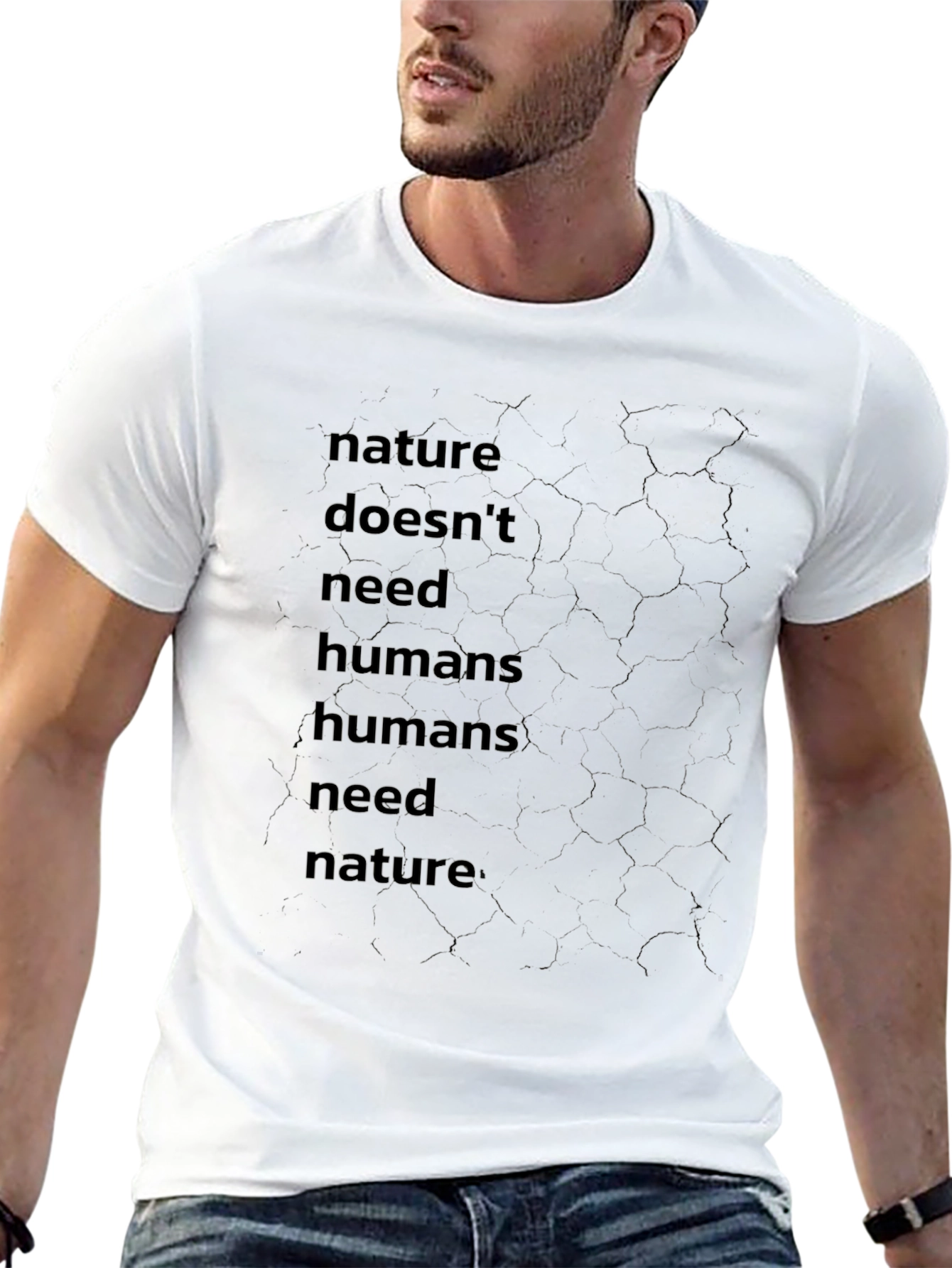 Nature Needs T-Shirt: Dark Graphic Tee