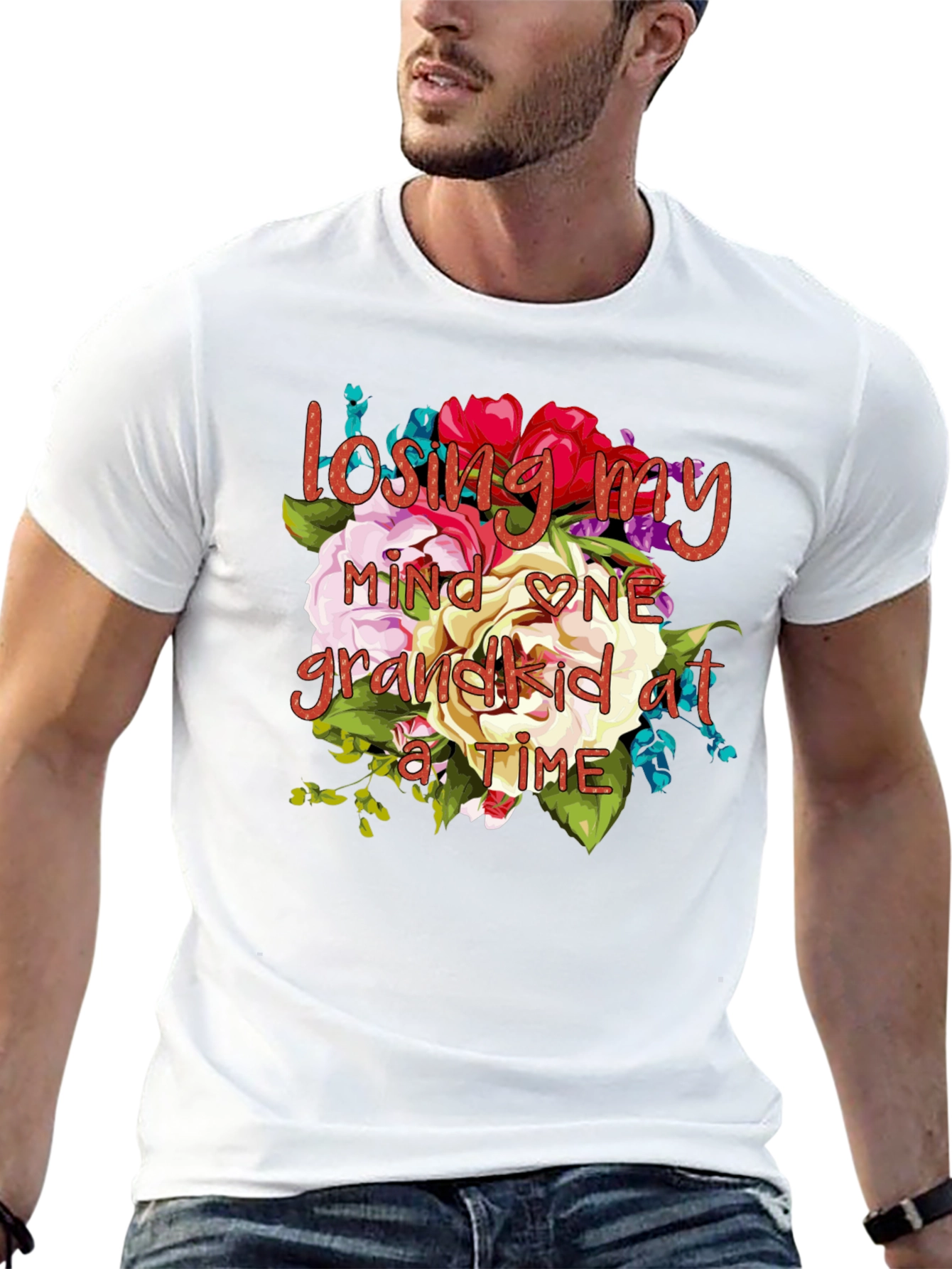 Losing My Mind One Grandkid at a Time T-Shirt