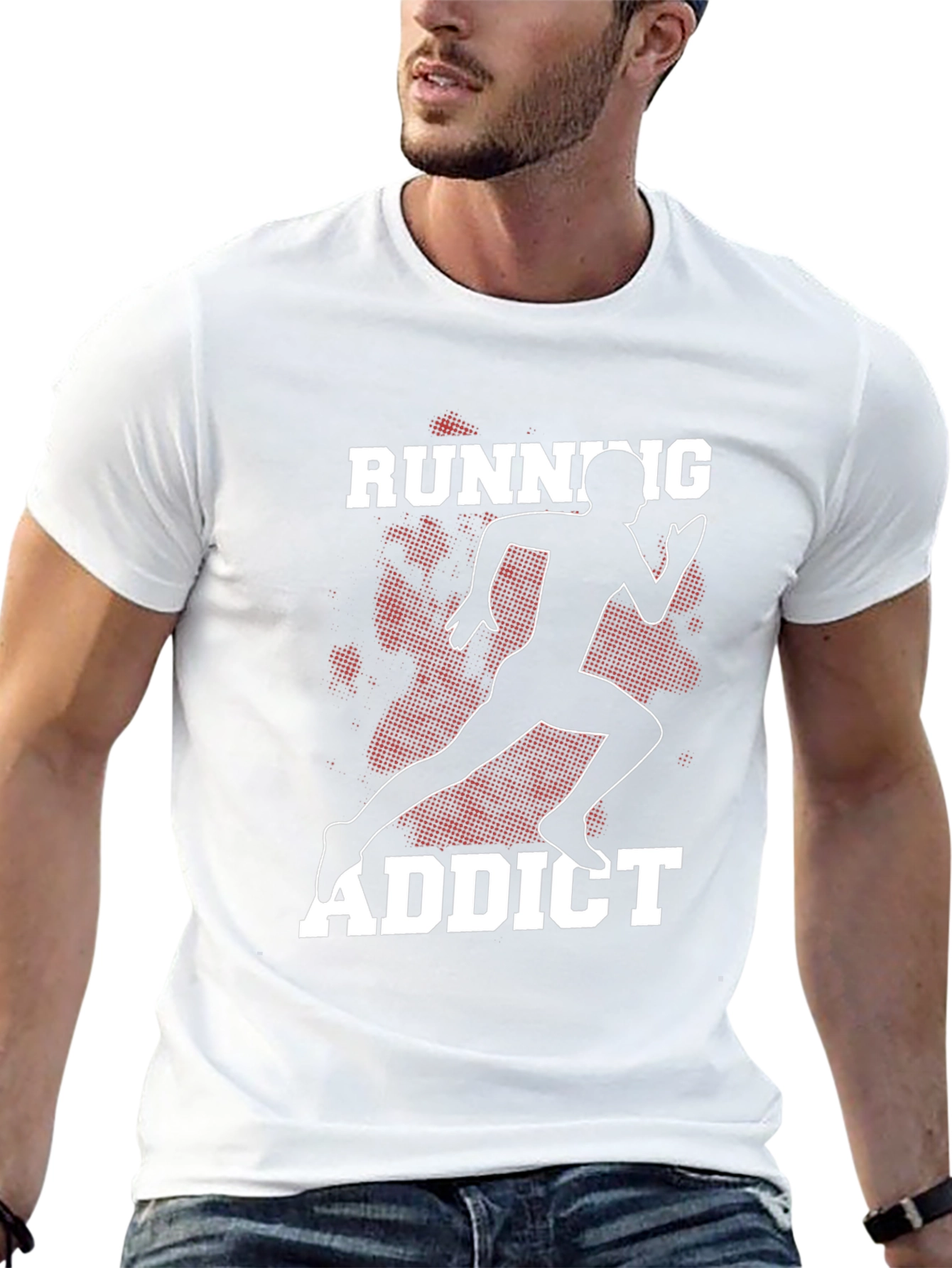 Running Addict Graphic Tee