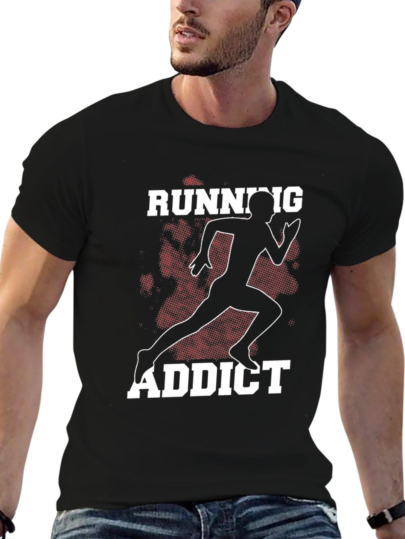Running Addict Graphic Tee