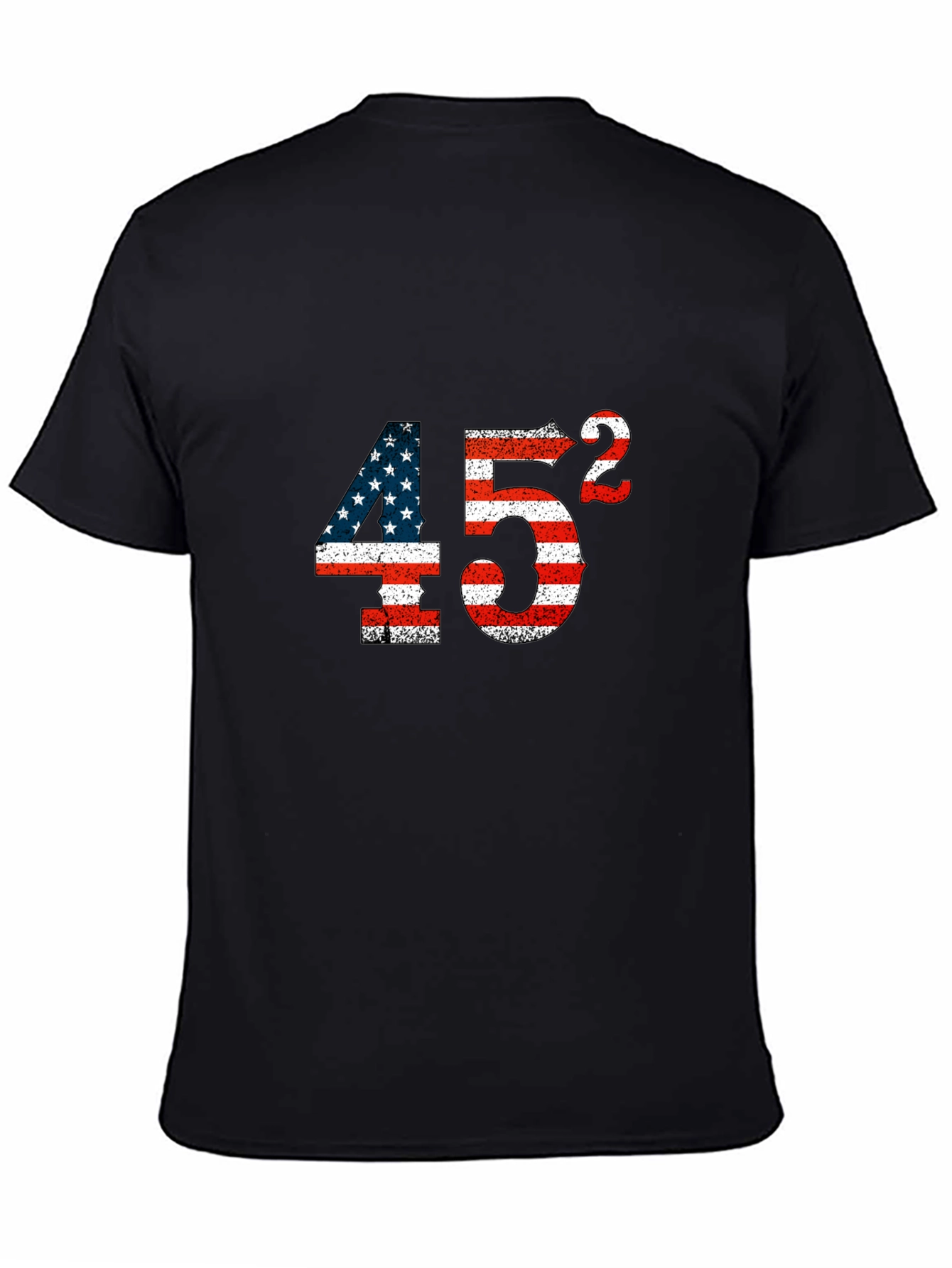 45 Squared American Flag Graphic Tee
