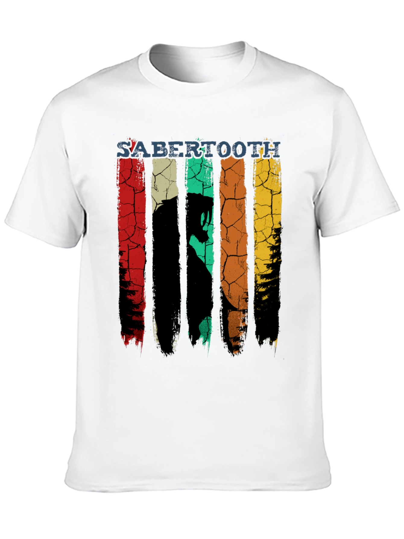 Sabertooth Retro T-Shirt