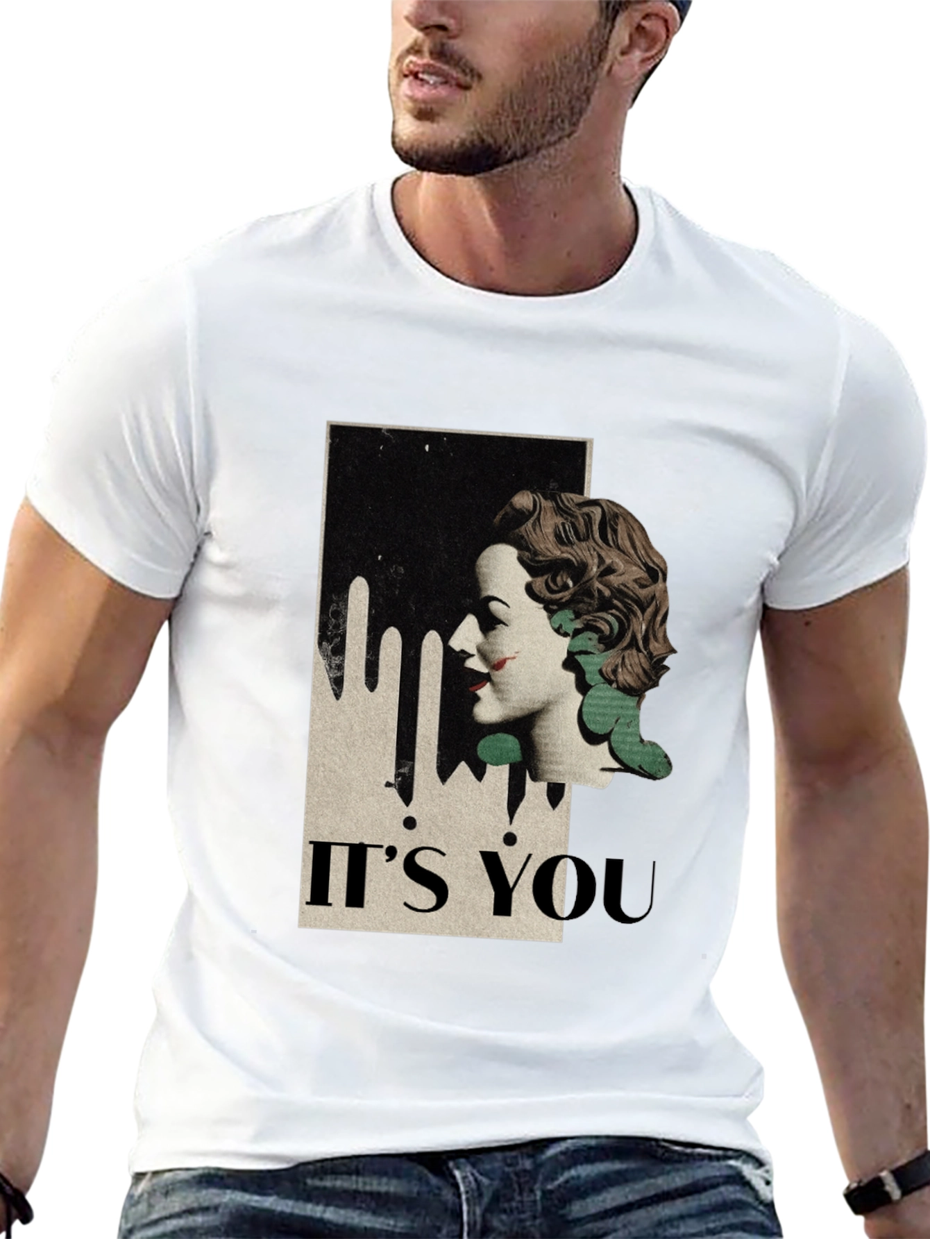 Retro Woman T-Shirt - Its You Graphic Tee