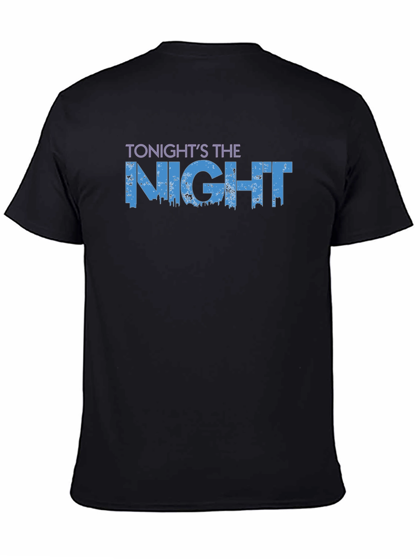 Tonights The Night Graphic T-Shirt - Black